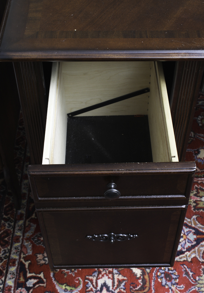 Contemporary Louis XVI Style Computer Desk