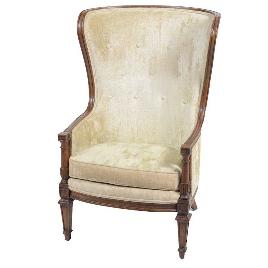 Vintage Thomasville Custom Made Wingback Armchair