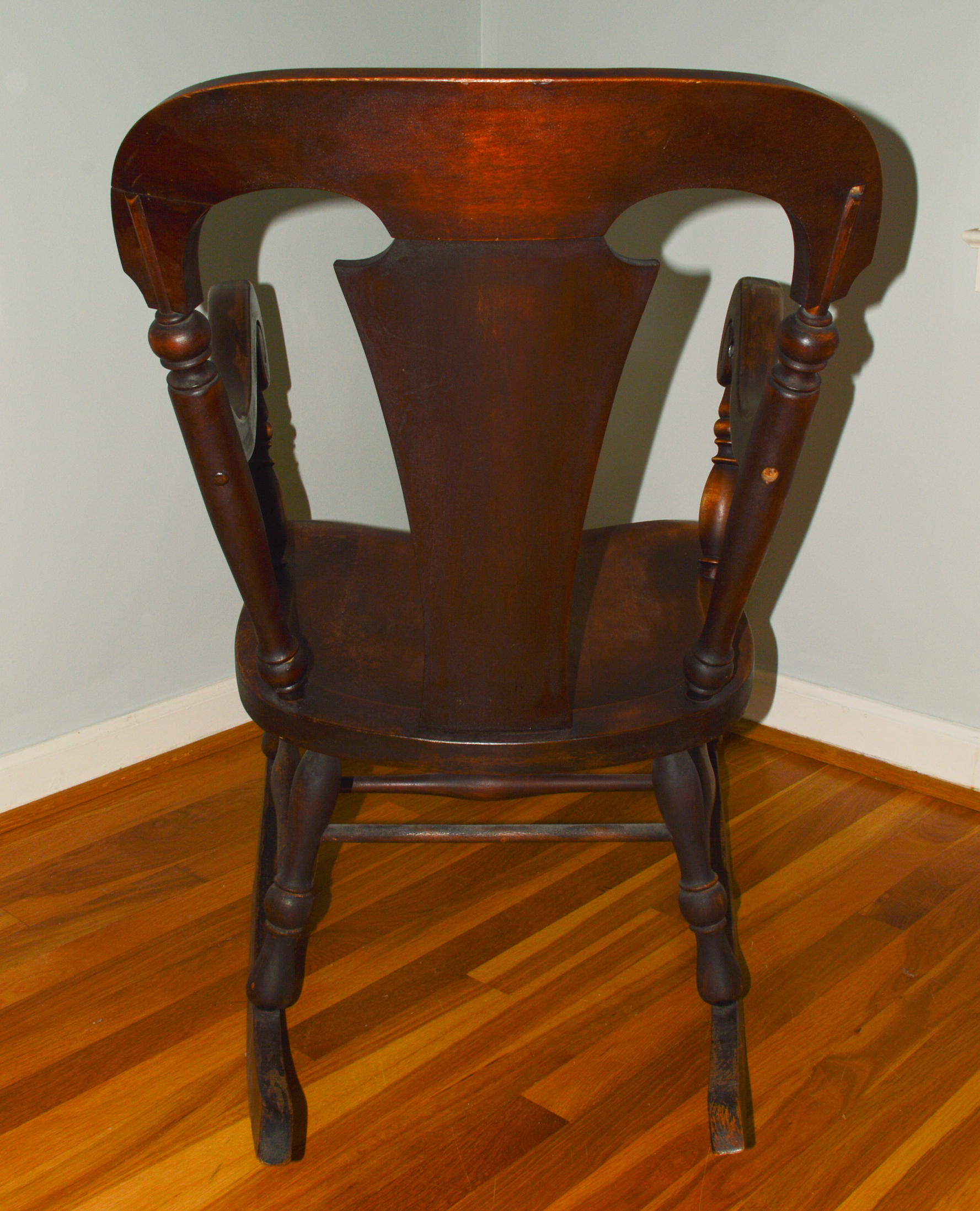 Antique Rocking Chair by Sikes Chair Company