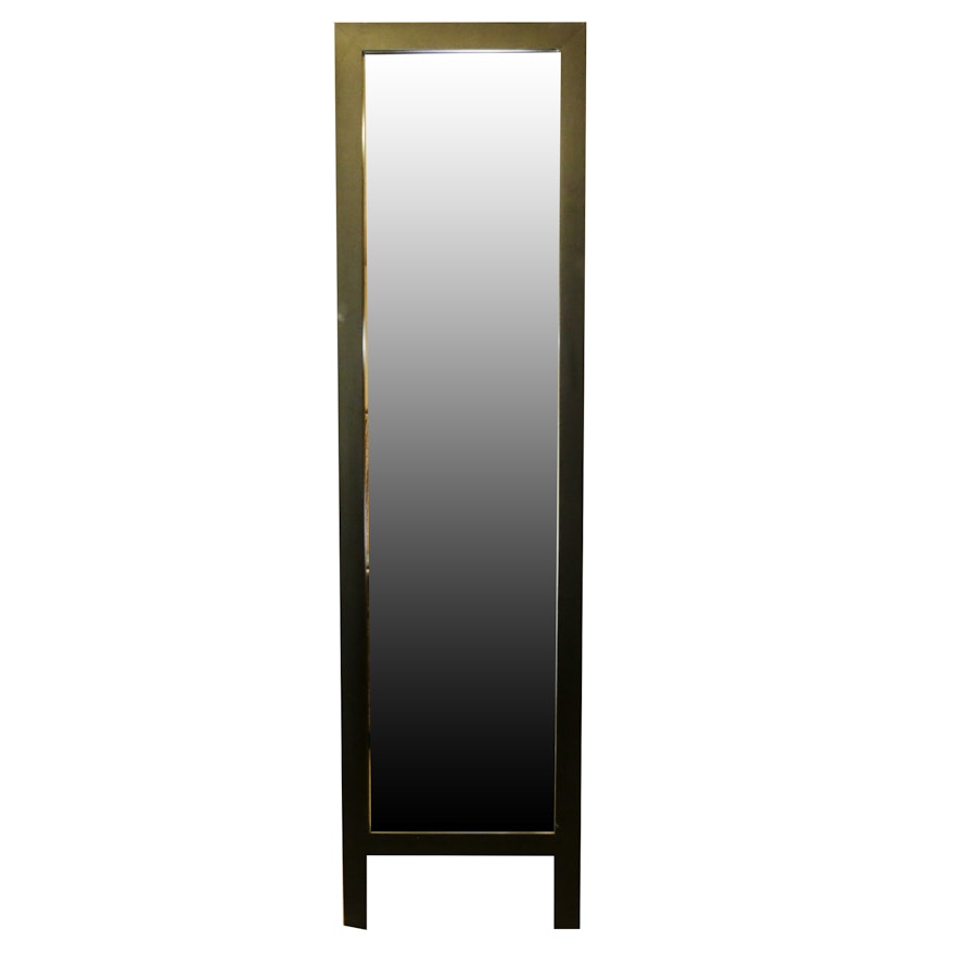 Full Length Wood Framed Mirror