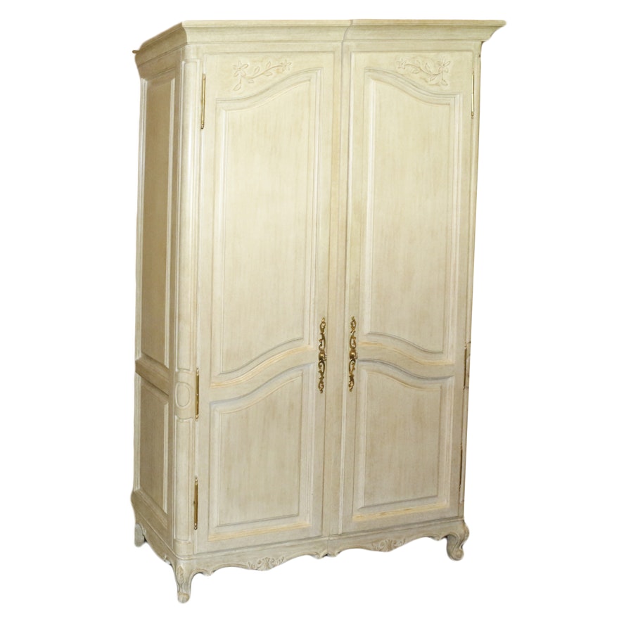 French Provincial Style Clothing Armoire
