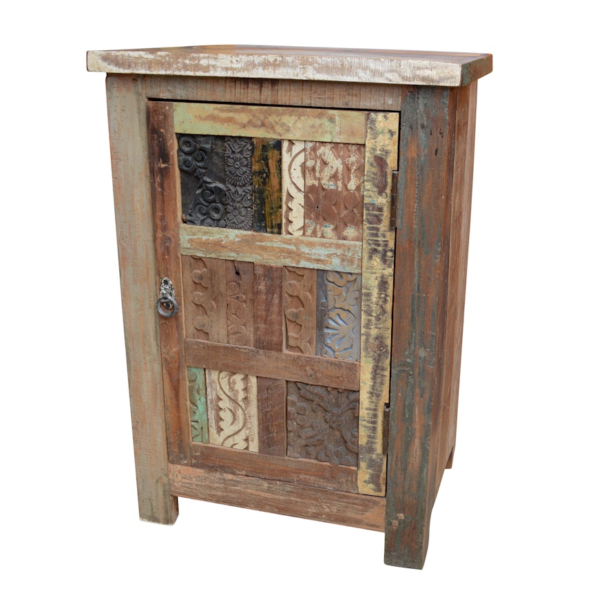 Rustic Style Side Cabinet