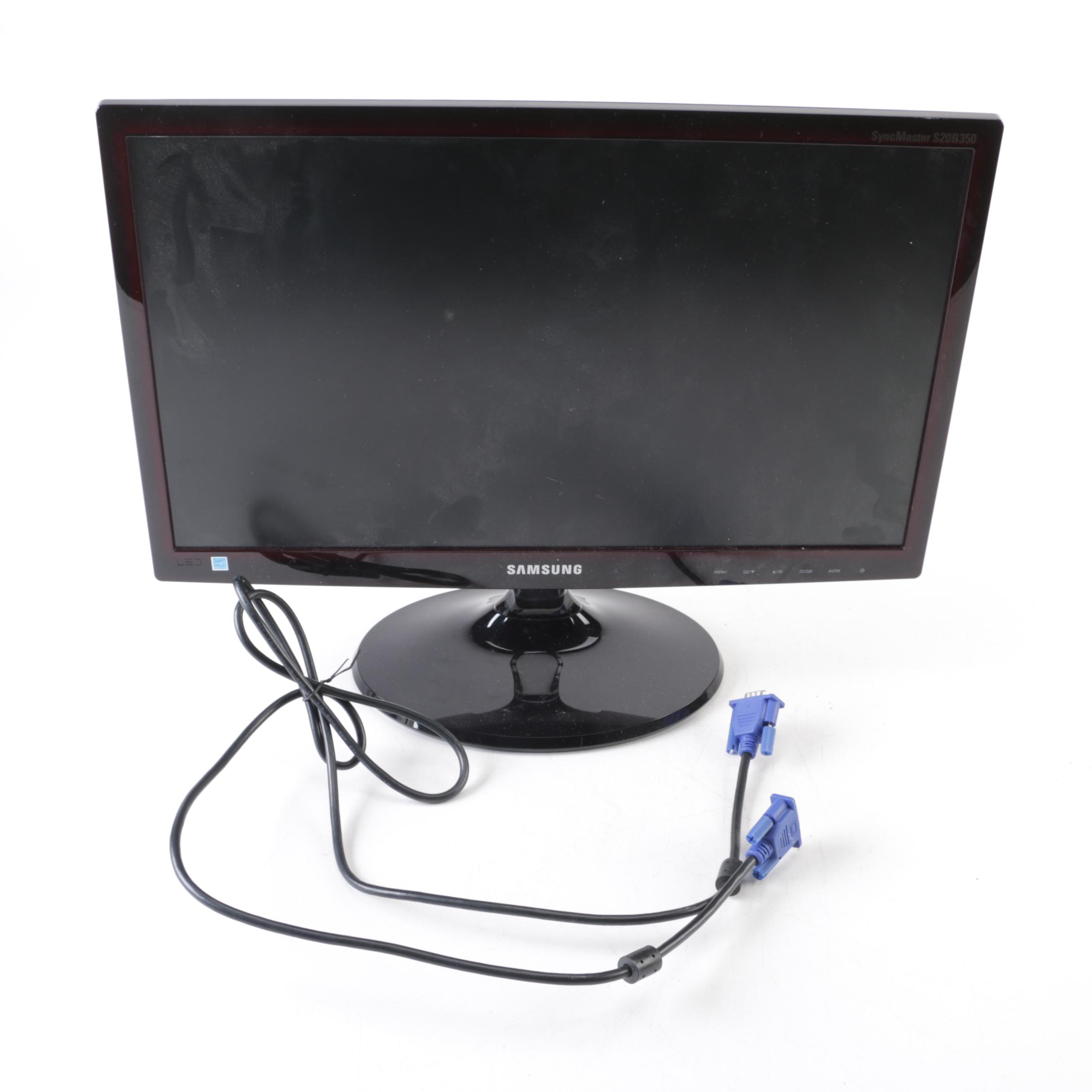 Samsung SyncMaster 23" and 20" LED Monitors