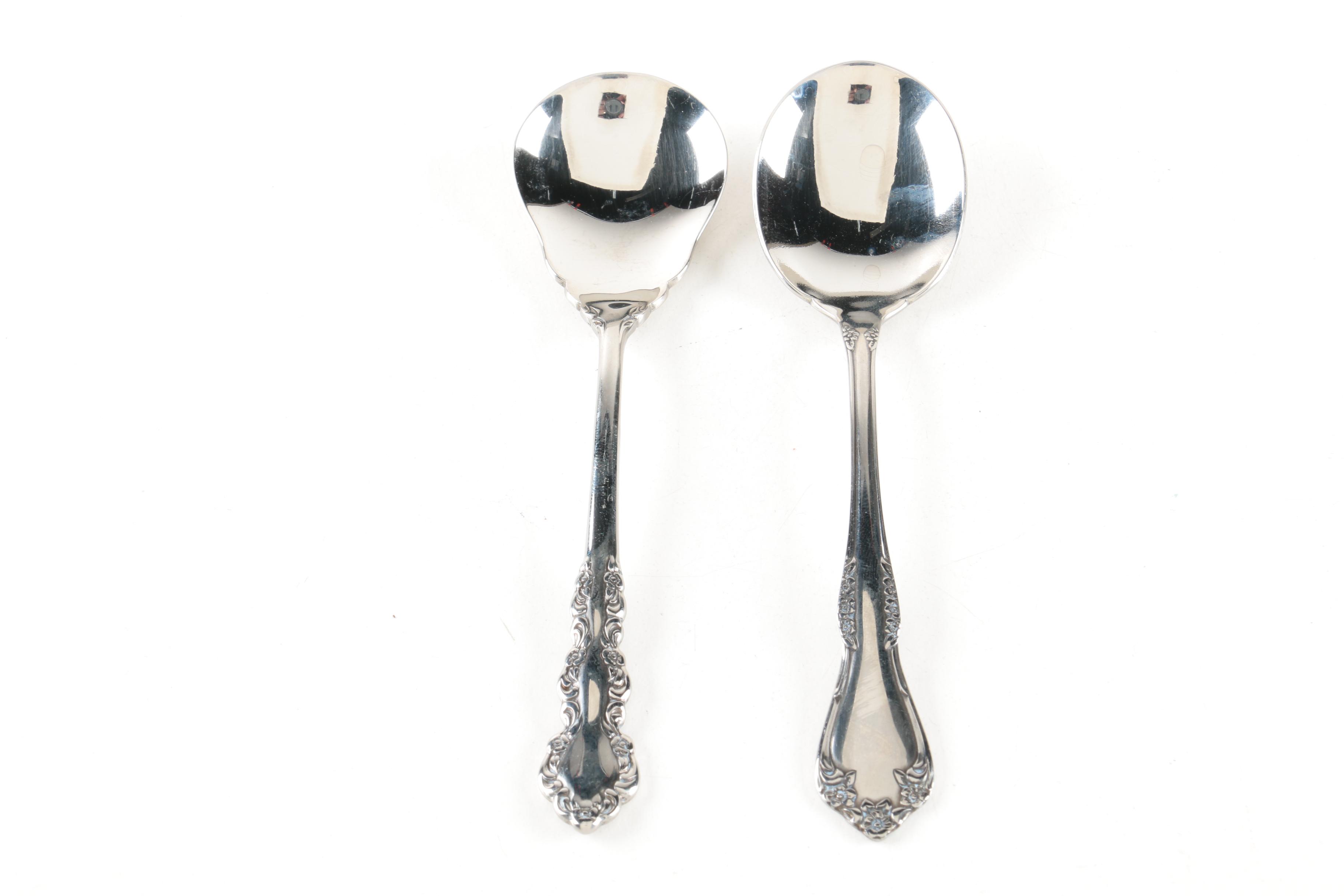 Oneida Stainless and Crown Silver Co. Silver-Plated Spoons