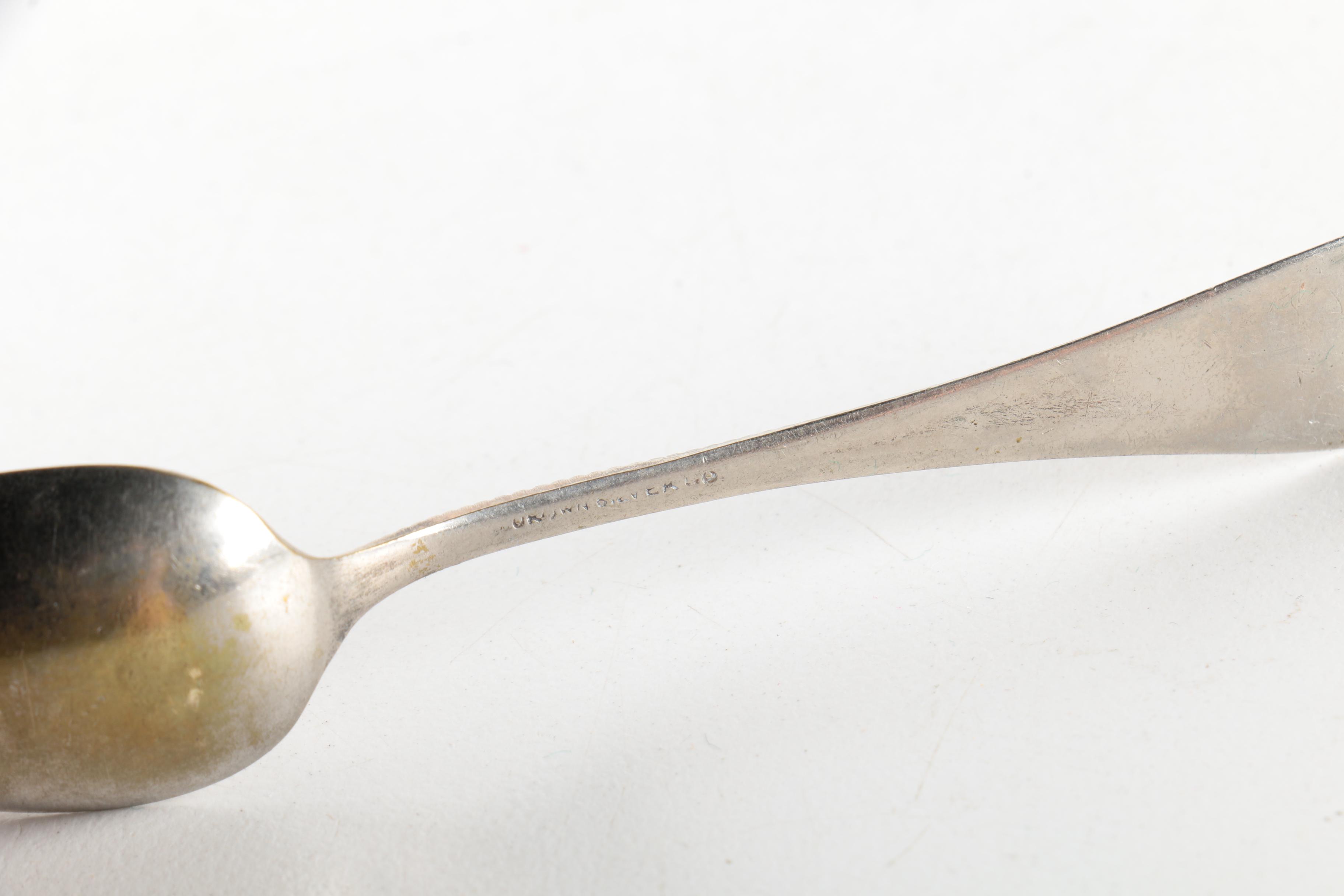 Oneida Stainless and Crown Silver Co. Silver-Plated Spoons