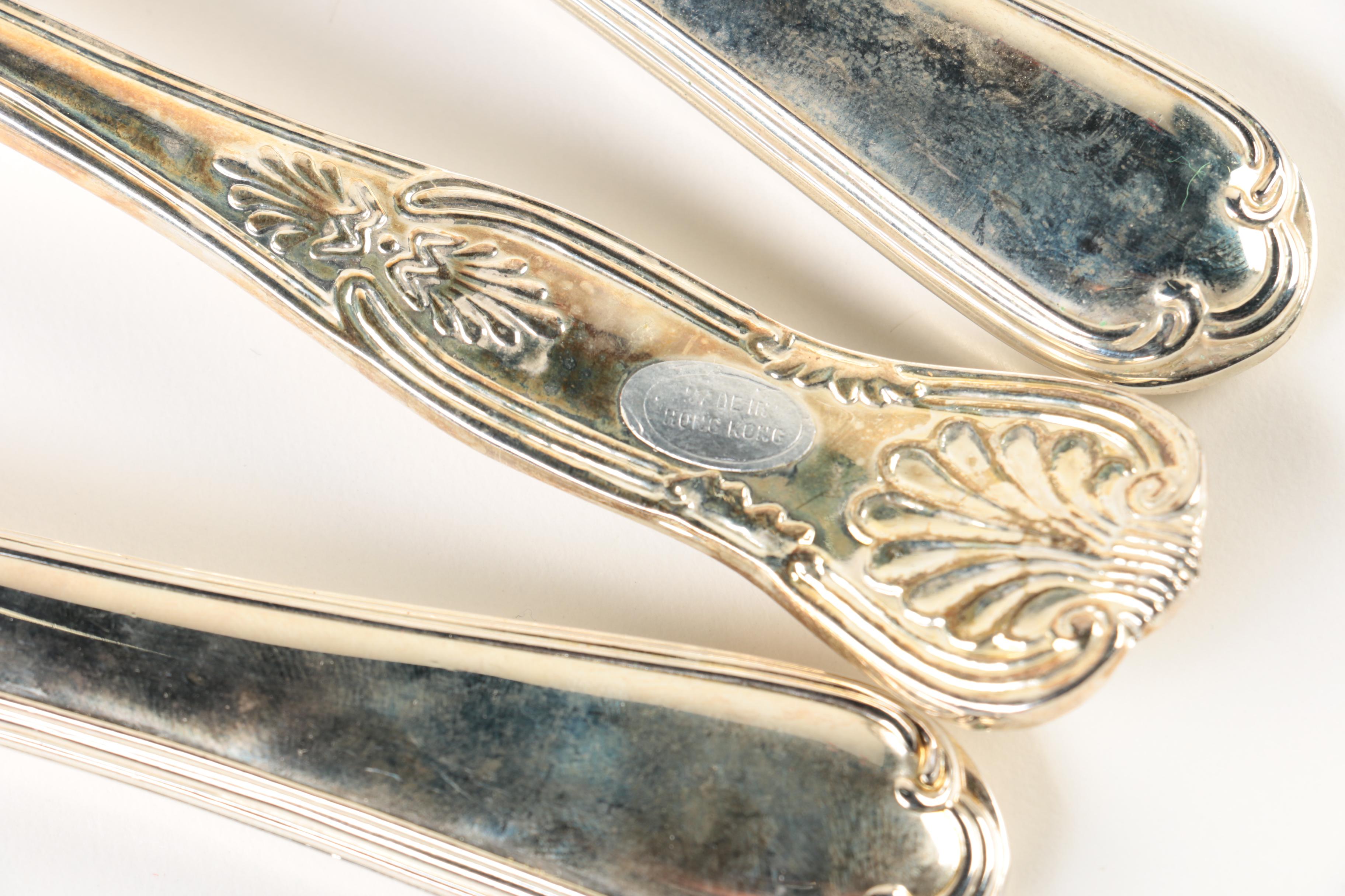 Hong Kong Silver Plate Casserole Server and Other Servers