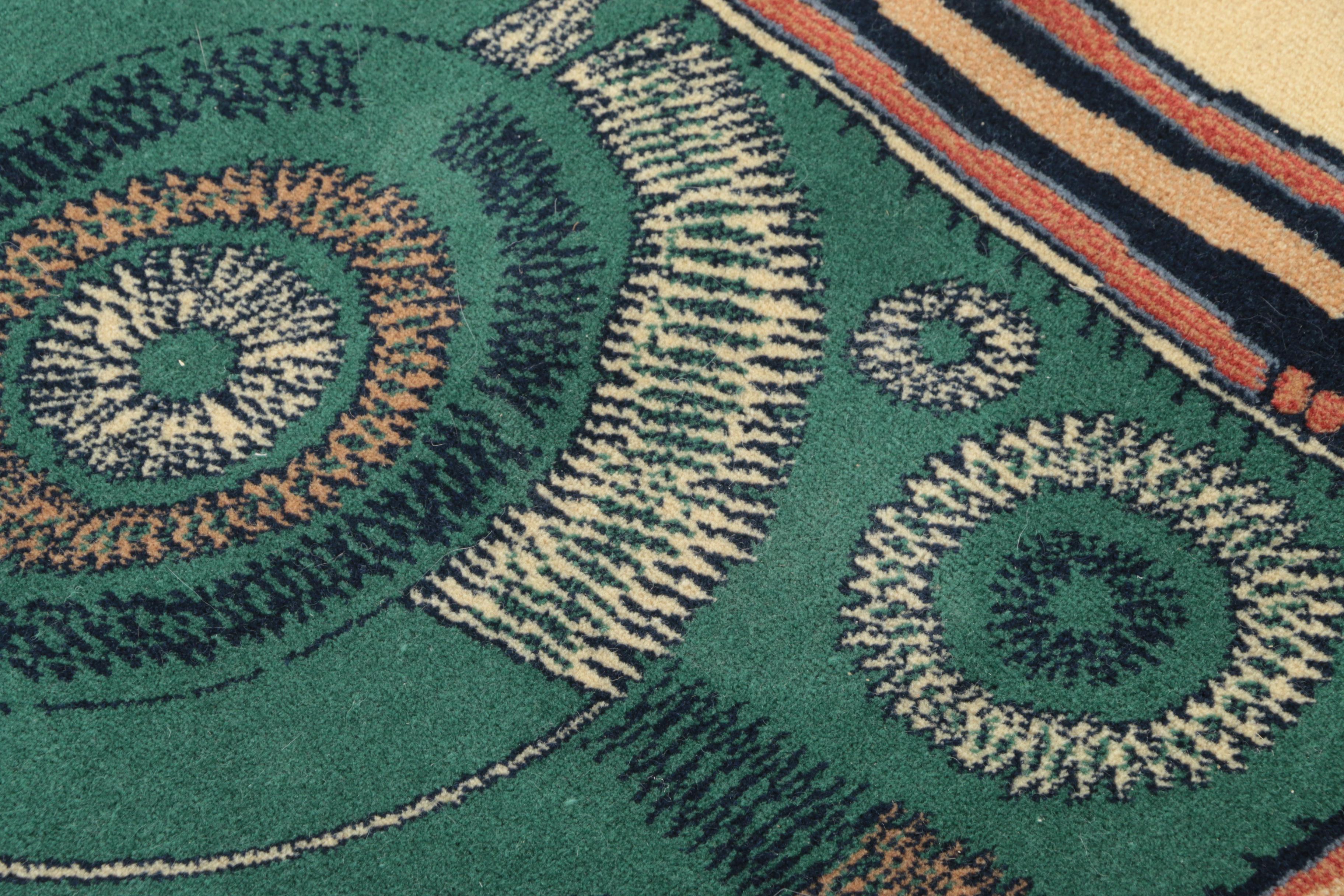 Power-Loomed Capel "Deco-Zula" Wool Area Rug