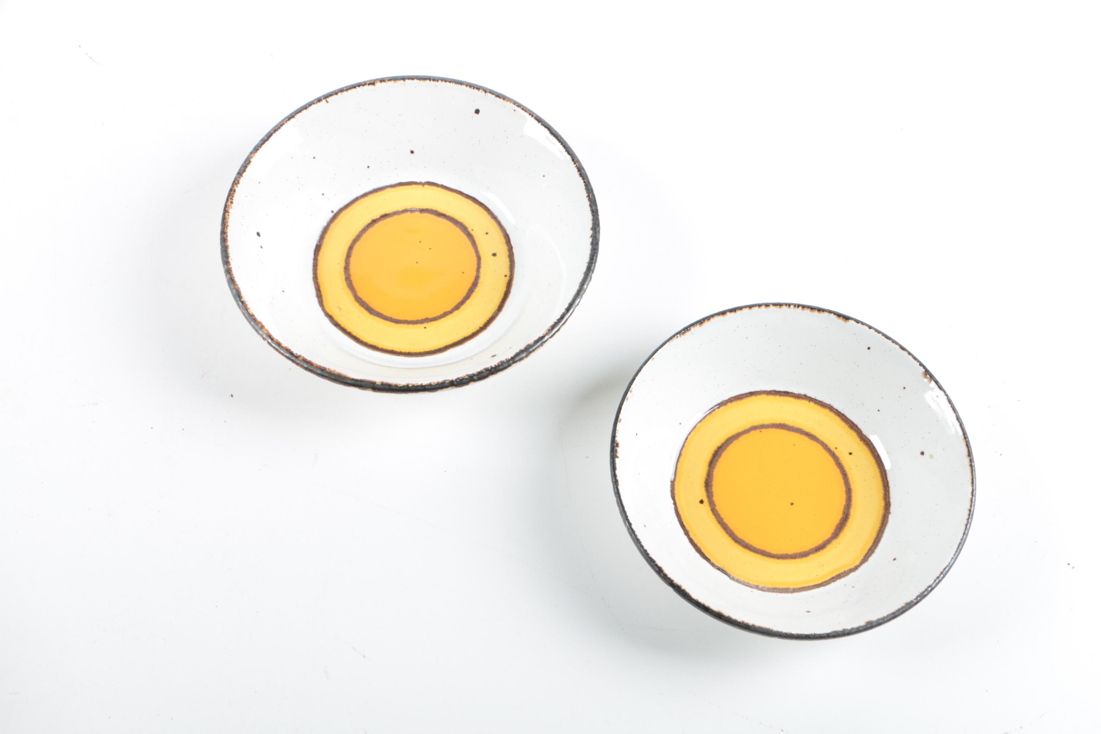 Vintage English Stonehenge Midwinter "Sun" Dinnerware and Serving Dishes 1973-86