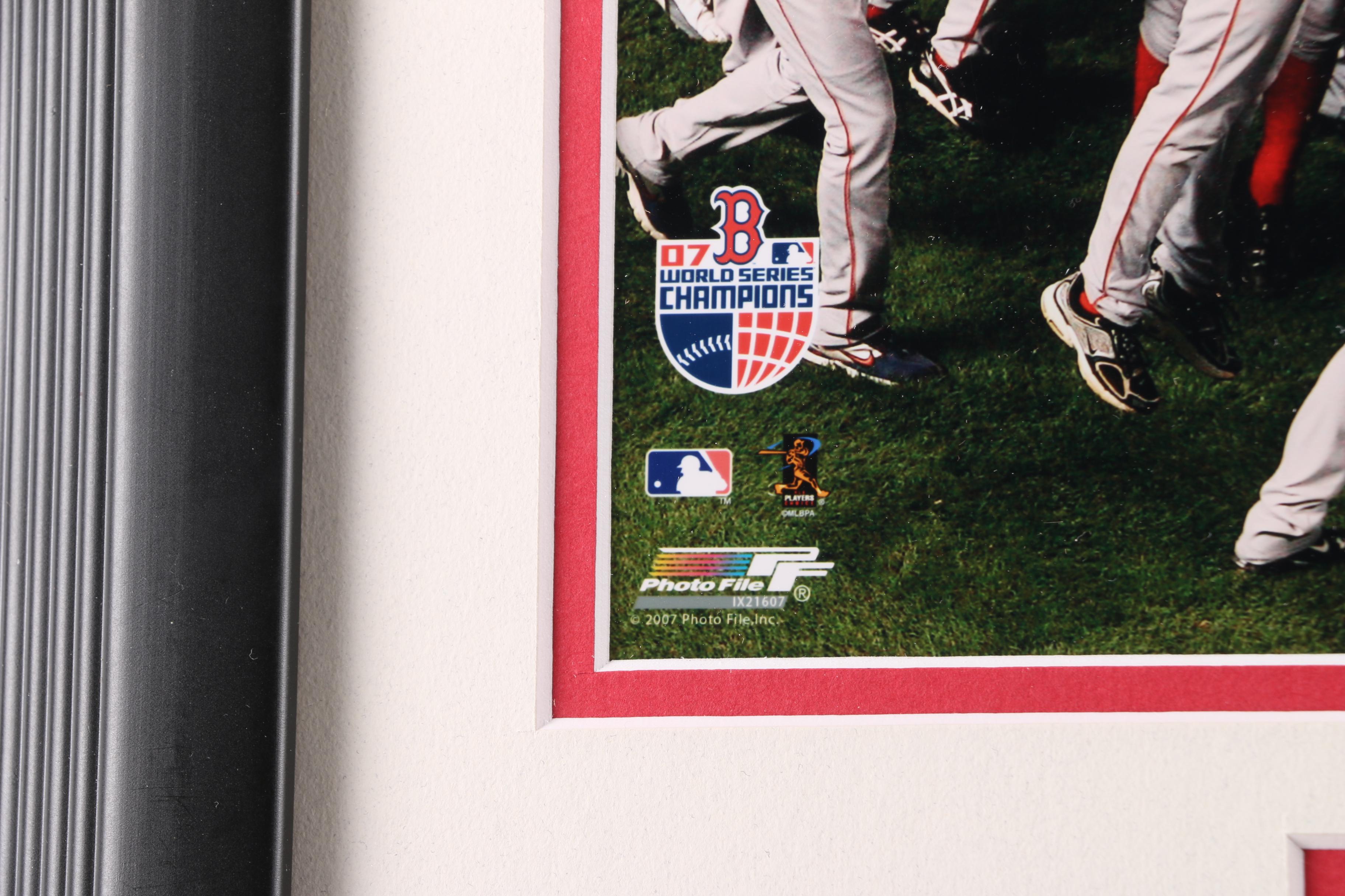 Boston Red Sox 2007 Limited Edition World Series Framed Photo Display