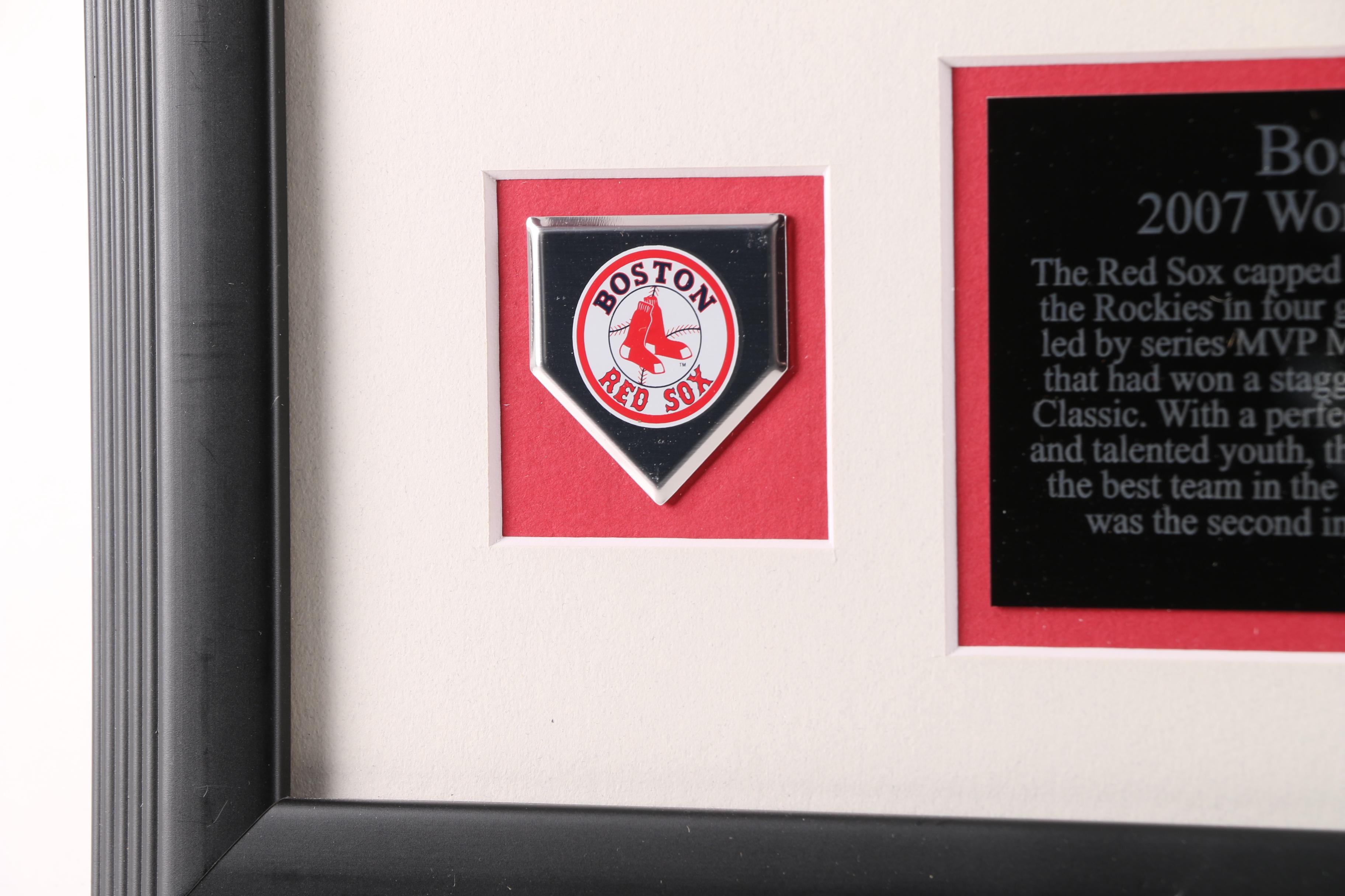 Boston Red Sox 2007 Limited Edition World Series Framed Photo Display