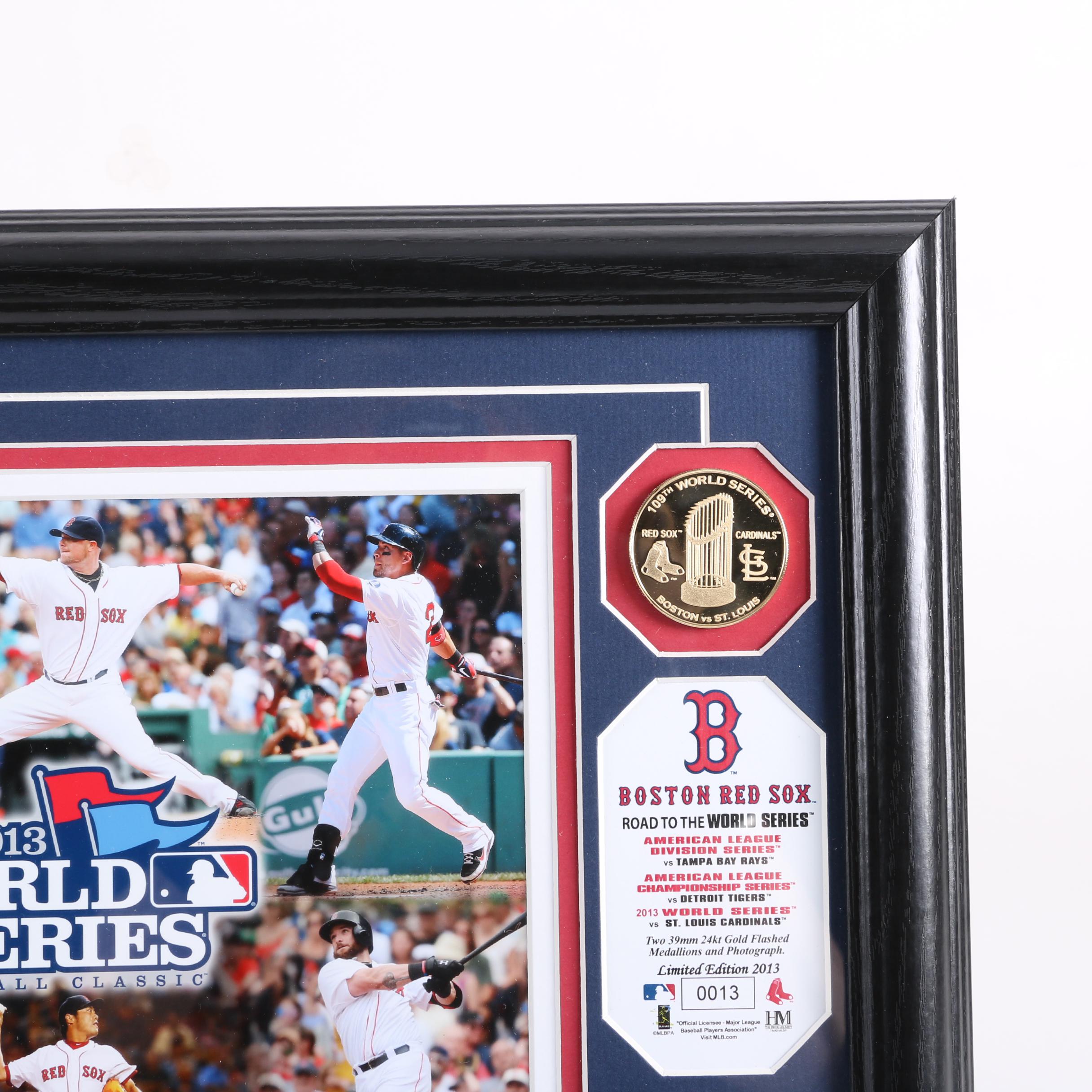 Boston Red Sox 2013 Limited Edition World Series Framed Photo Display