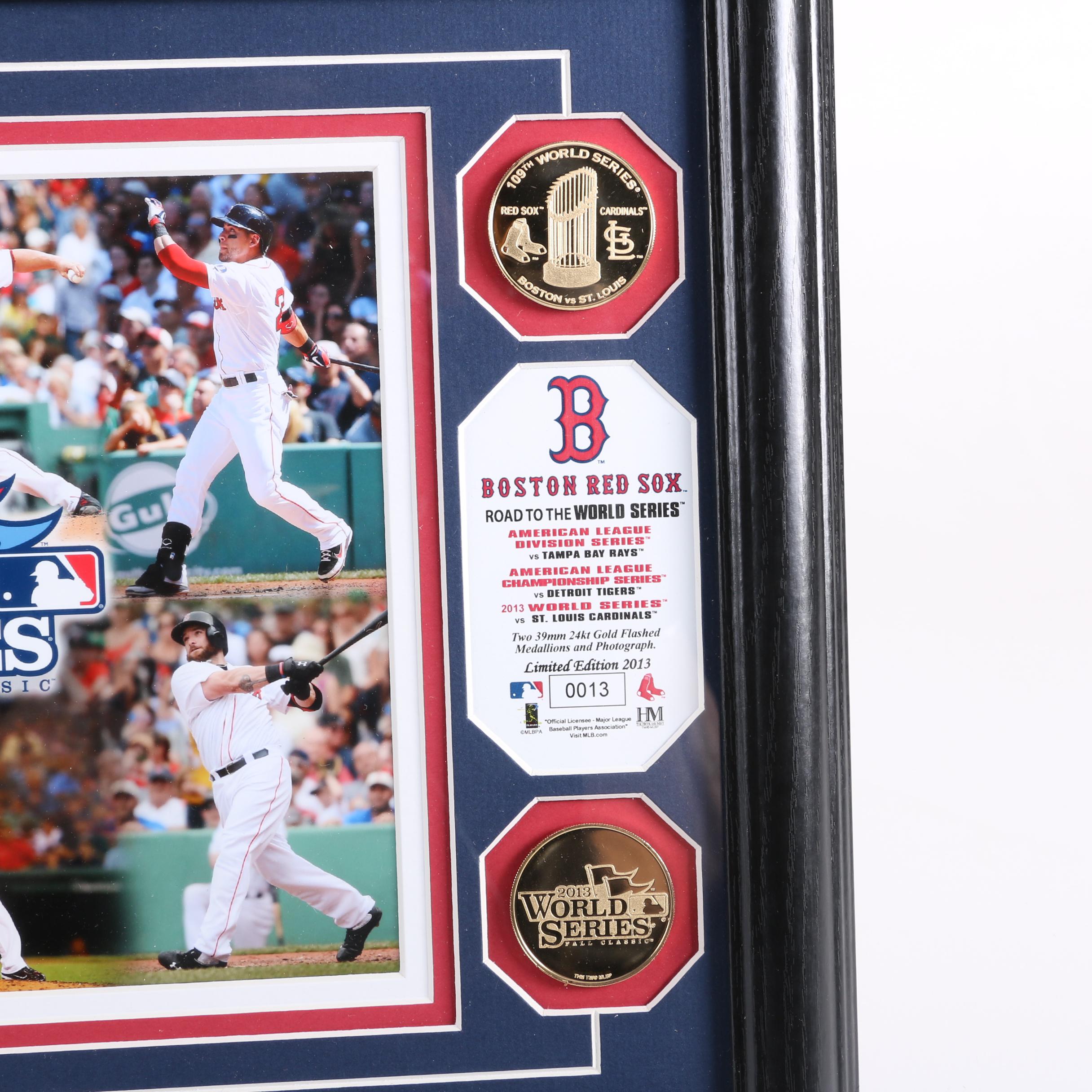 Boston Red Sox 2013 Limited Edition World Series Framed Photo Display