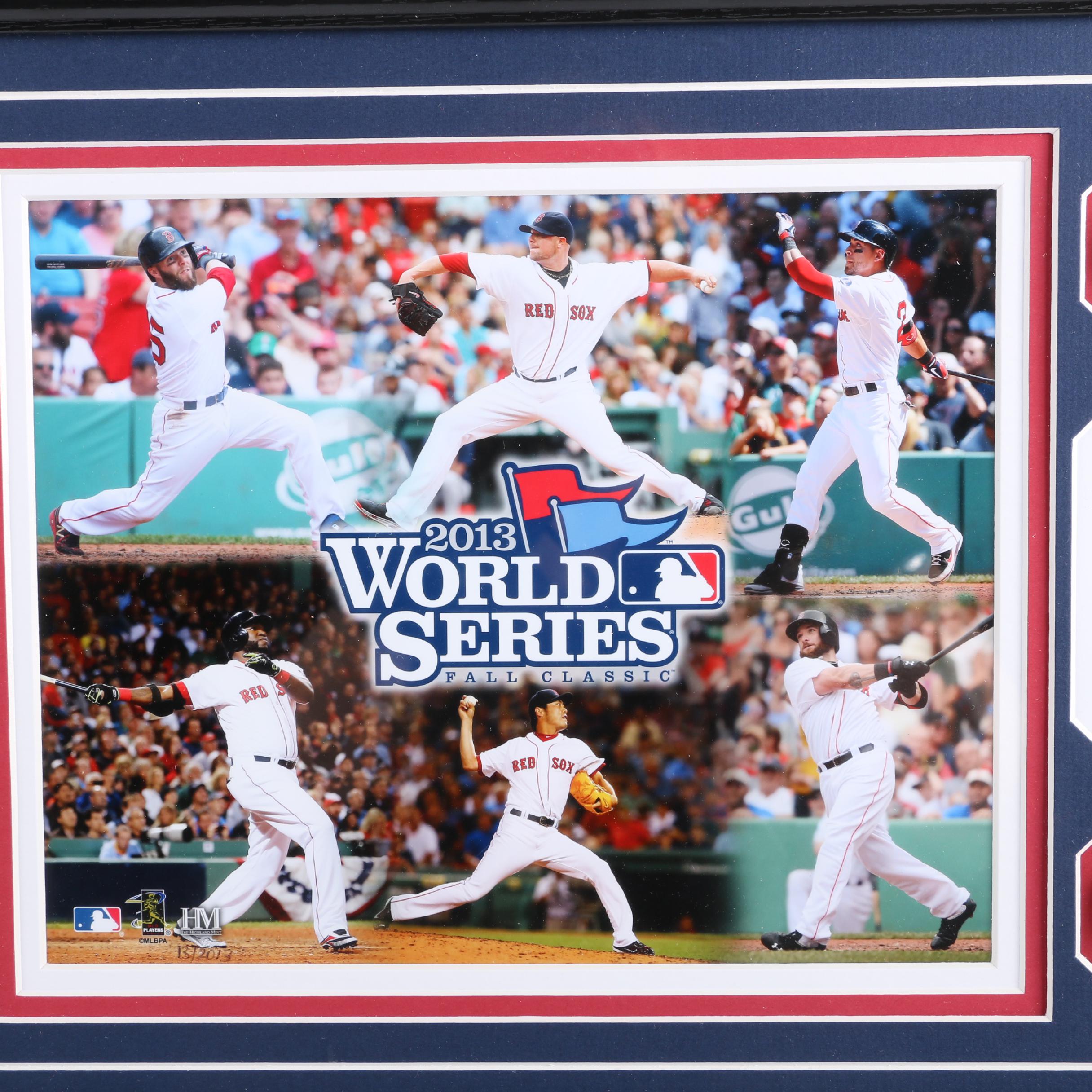Boston Red Sox 2013 Limited Edition World Series Framed Photo Display