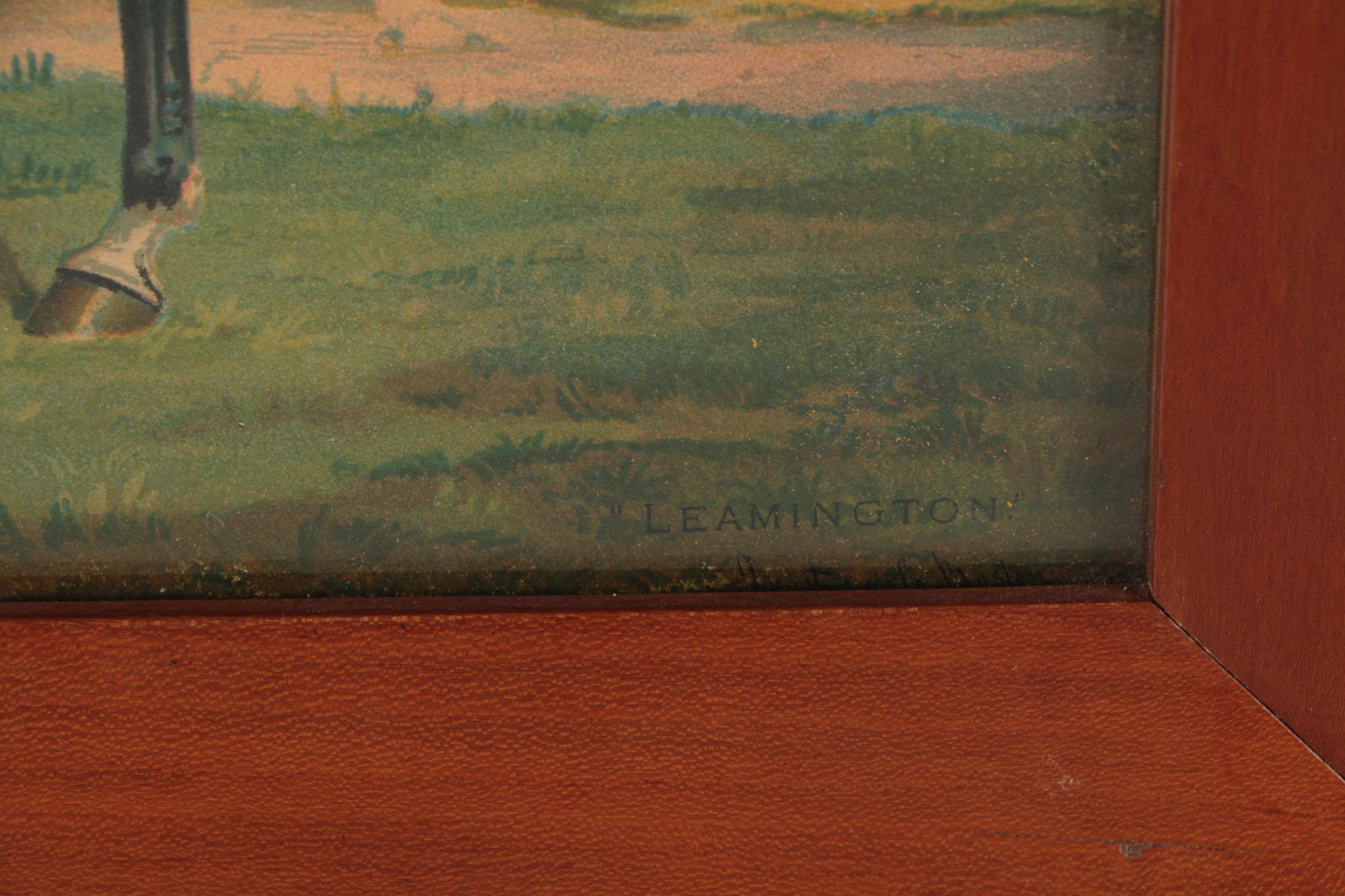 Chromolithograph After Henry Stull "Leamington"