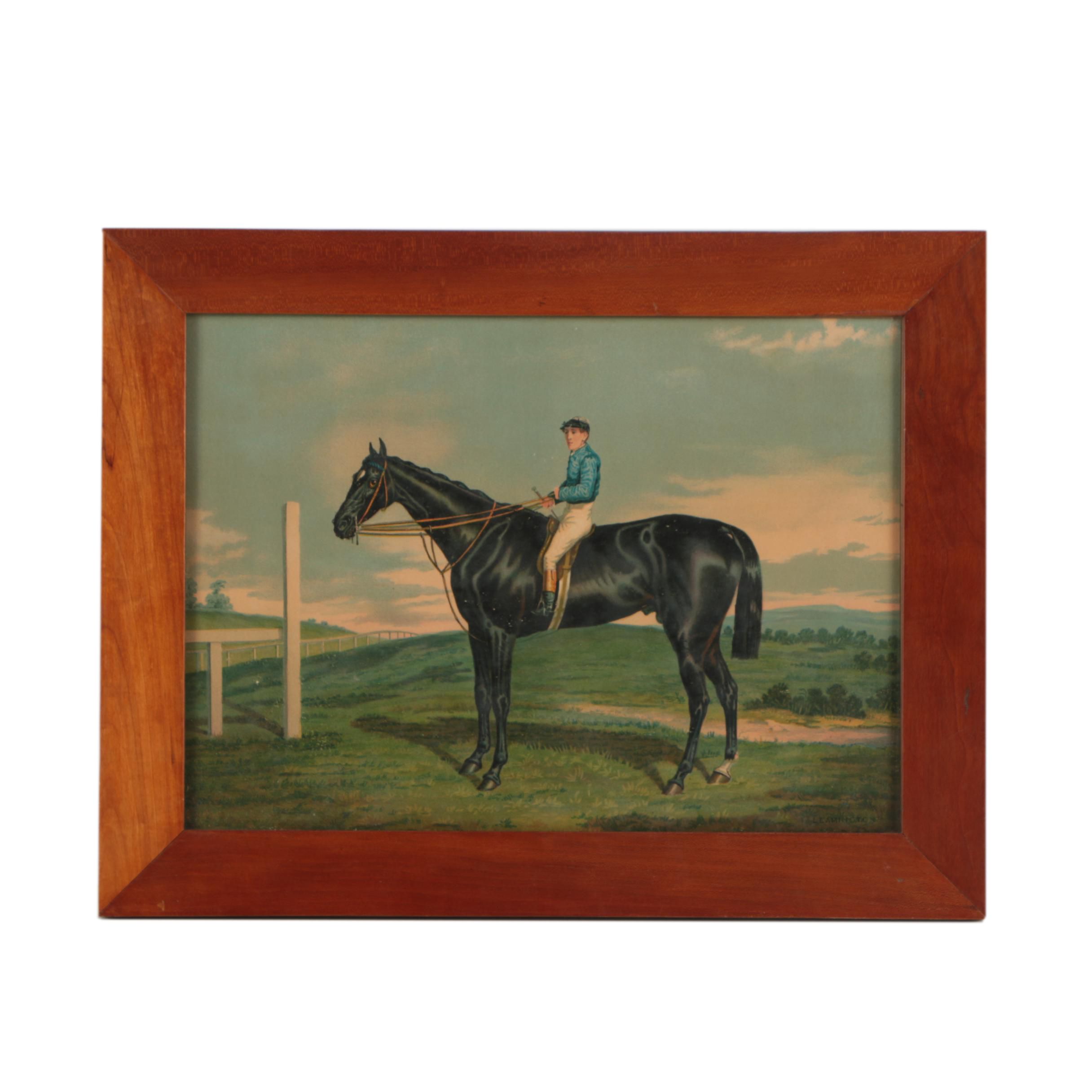 Chromolithograph After Henry Stull "Leamington"