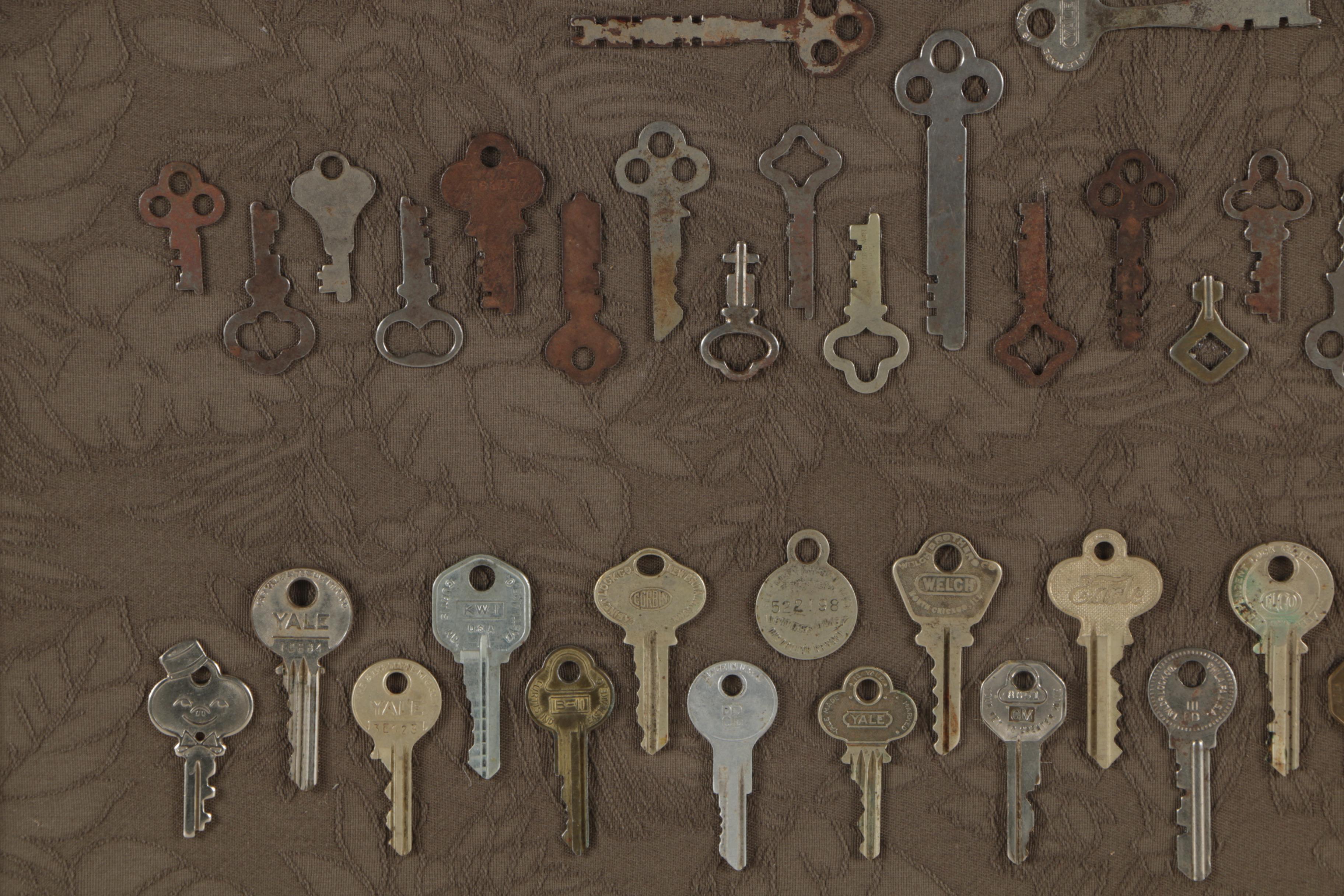Framed Metal Keys