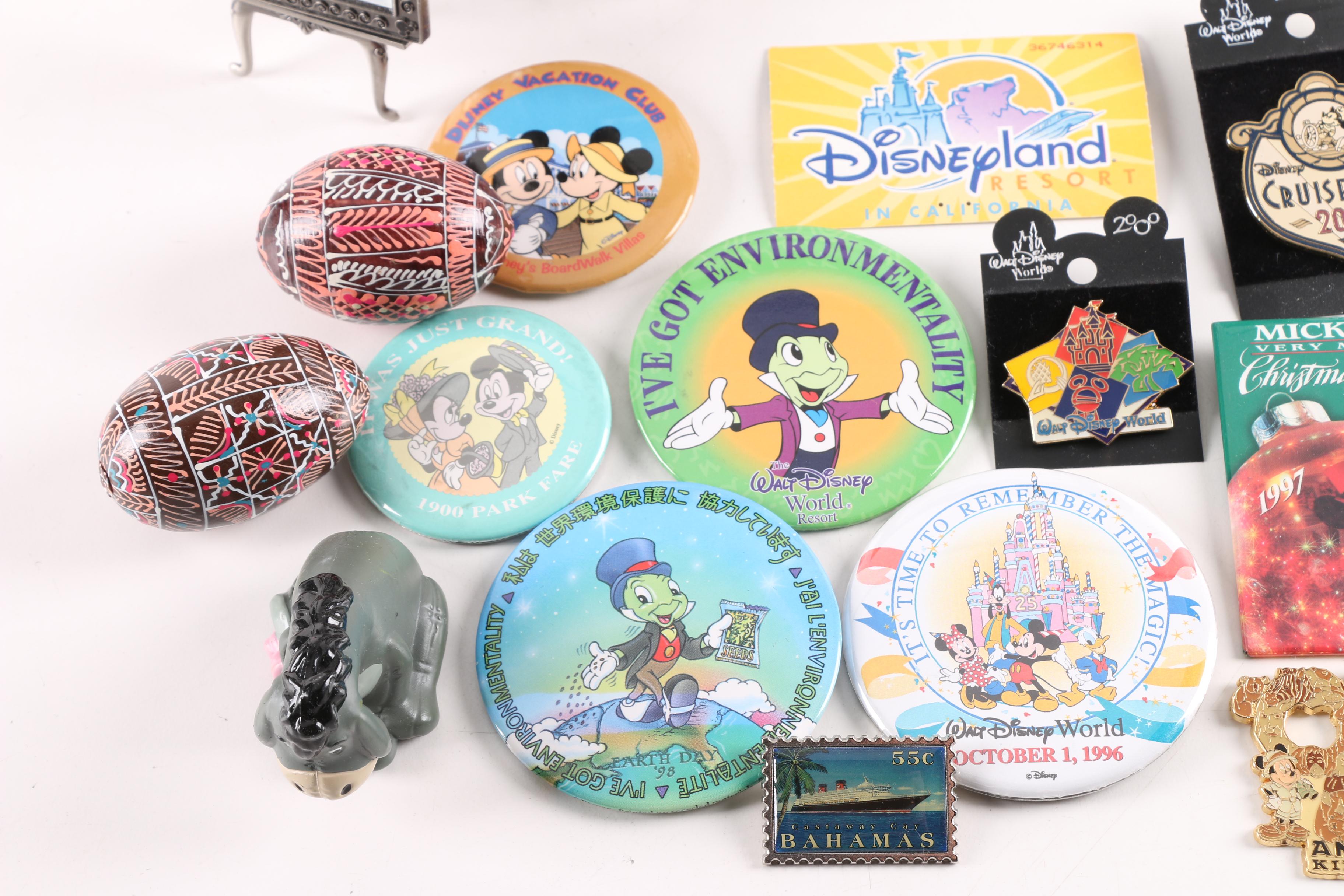 Display Cabinet with Disney and Other Collectibles