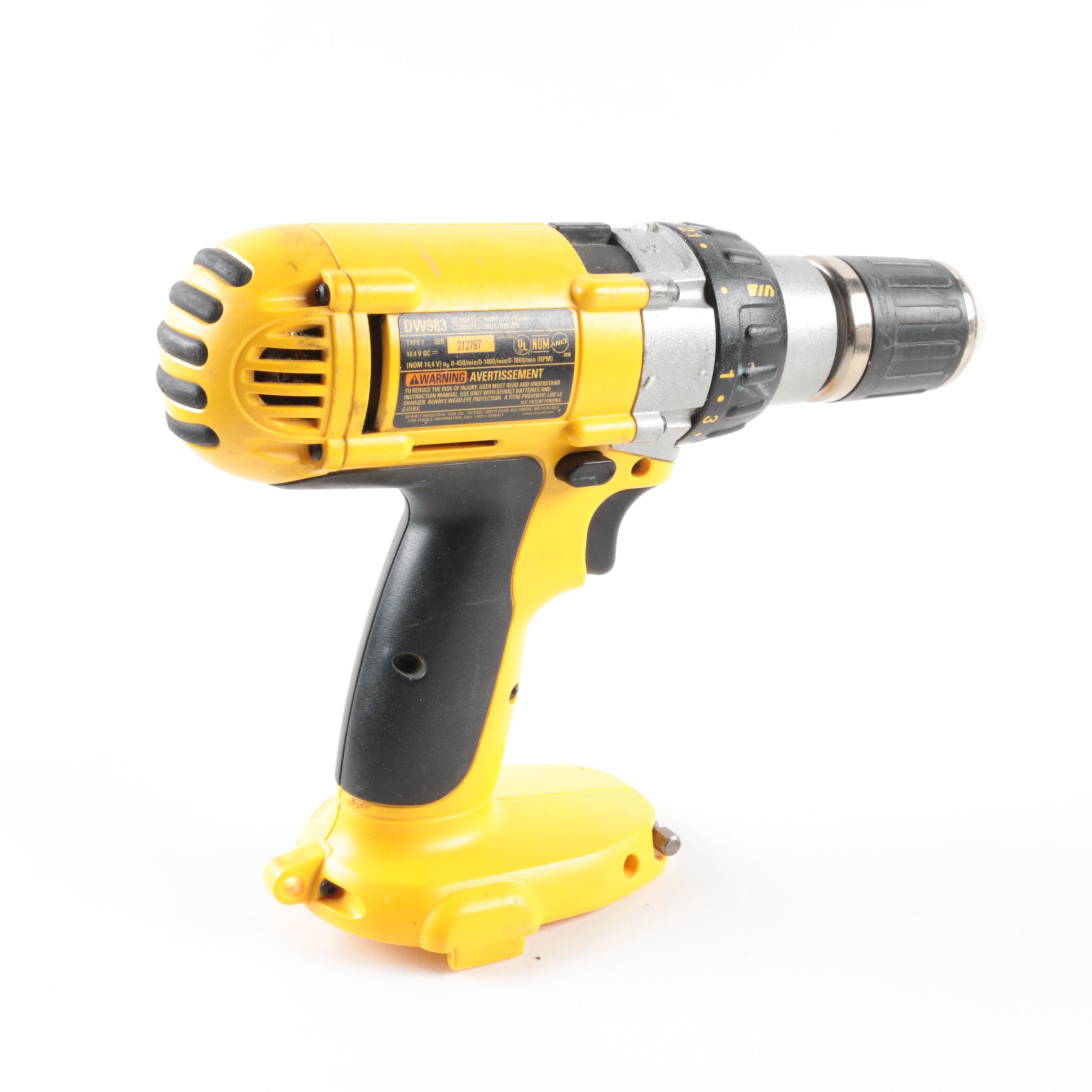 DeWalt and Ryobi Power Tools