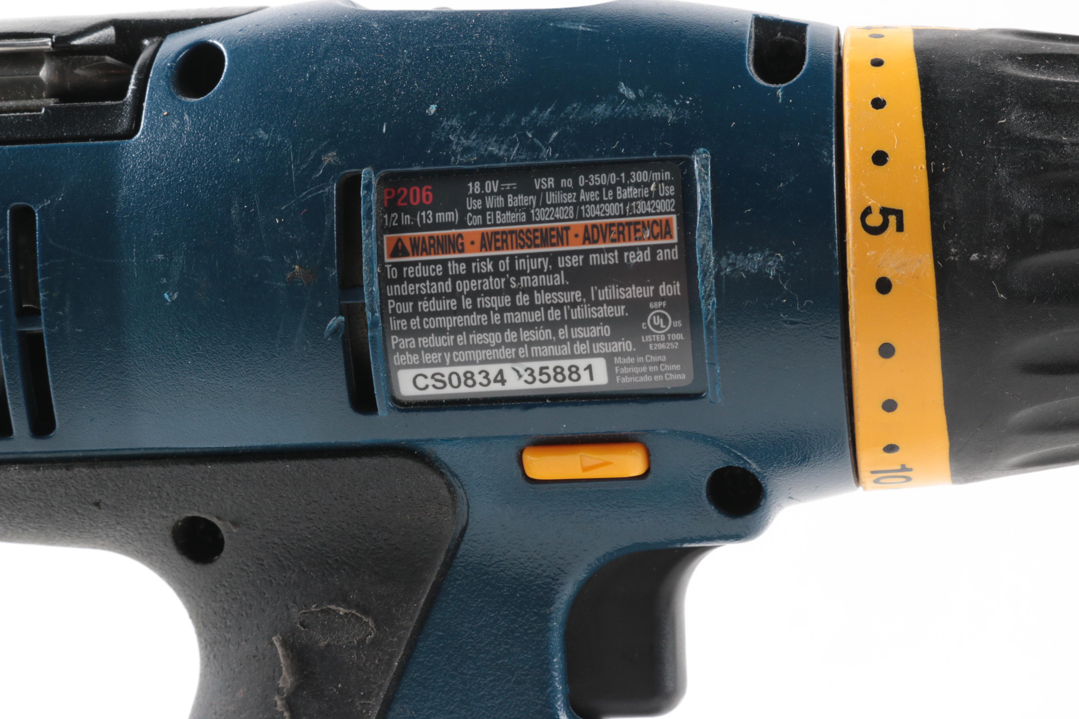 DeWalt and Ryobi Power Tools