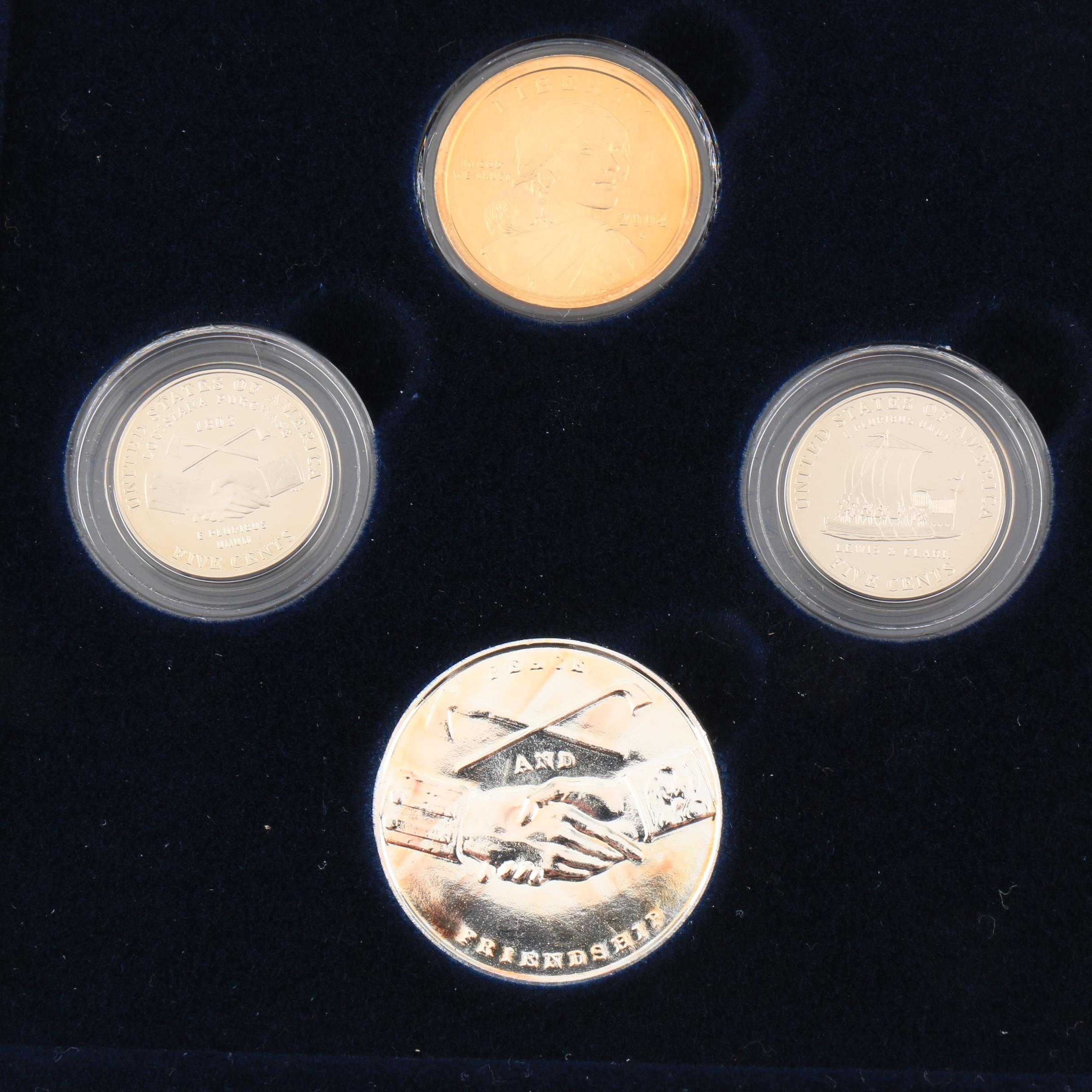 2004 Westward Journey Nickel Series Coin and Medal Set