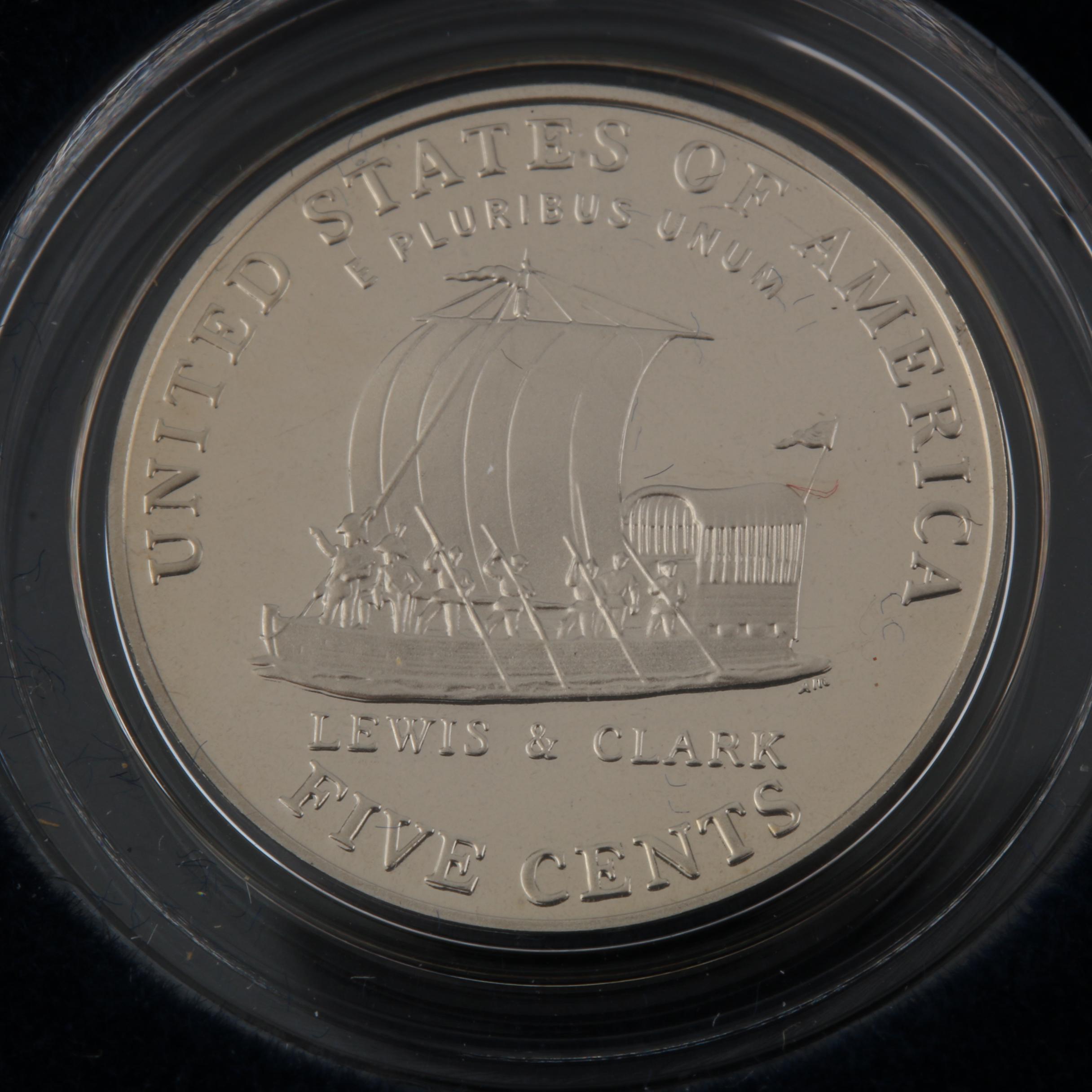 2004 Westward Journey Nickel Series Coin and Medal Set