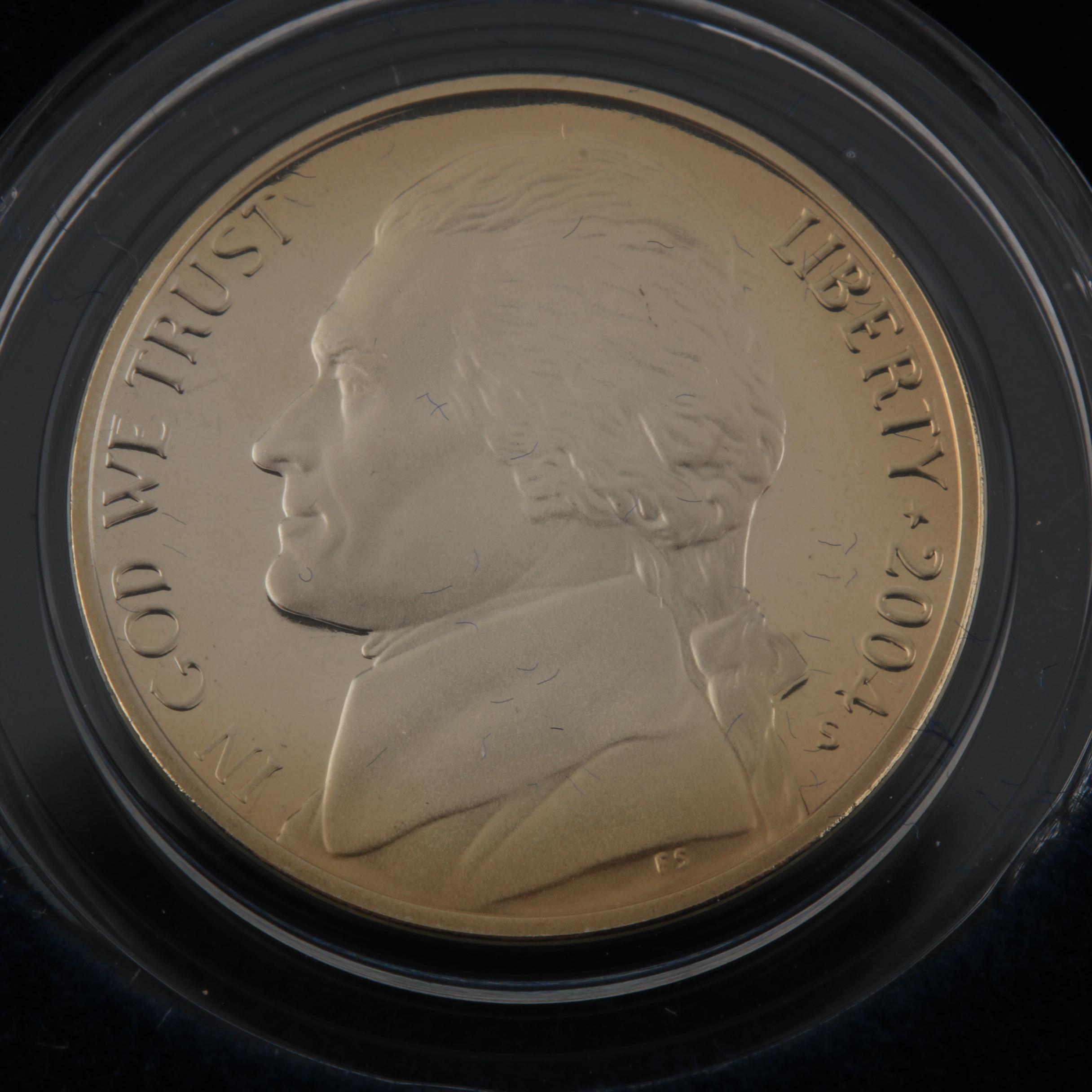 2004 Westward Journey Nickel Series Coin and Medal Set