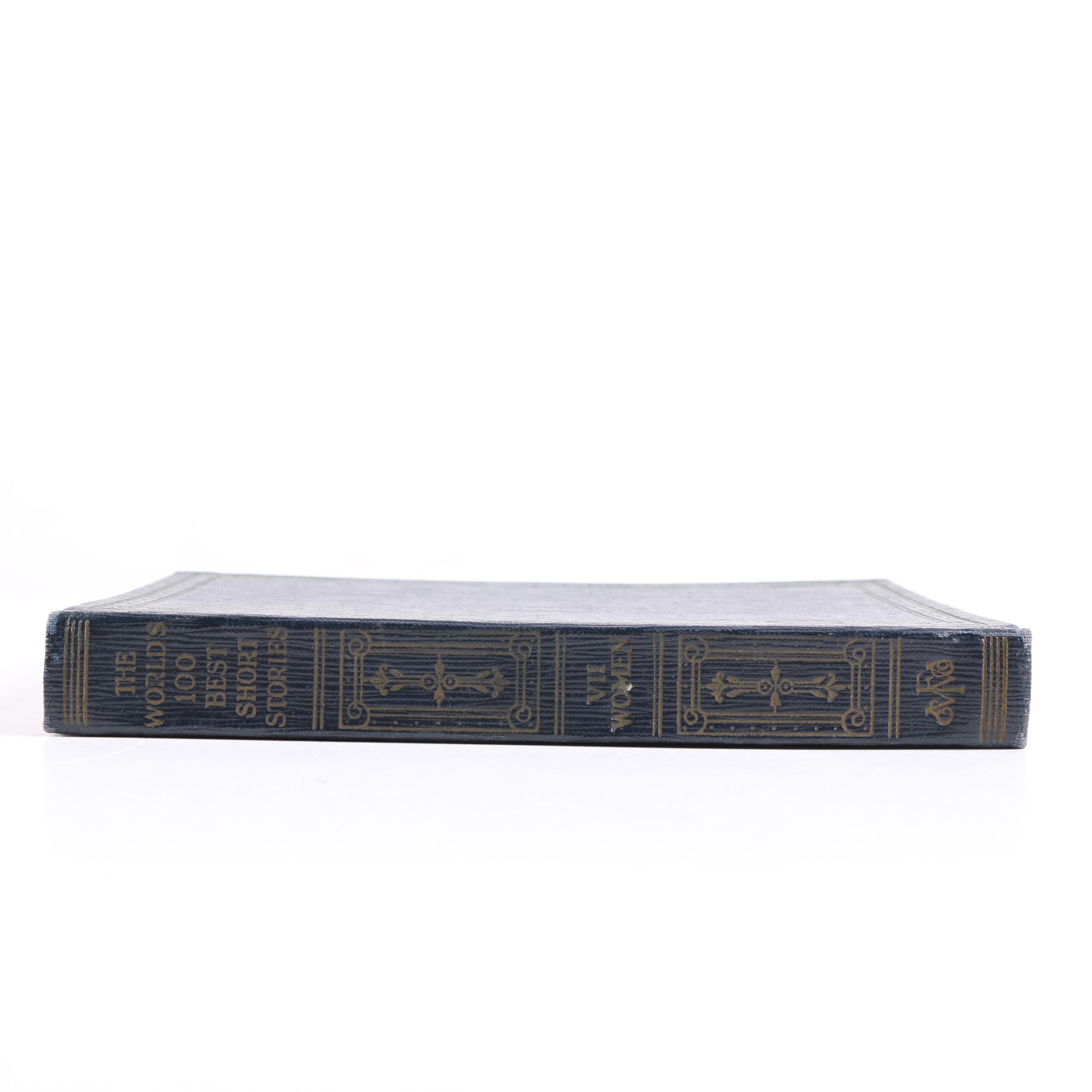 1927 "The World's One Hundred Best Short Stories" in Ten Volumes