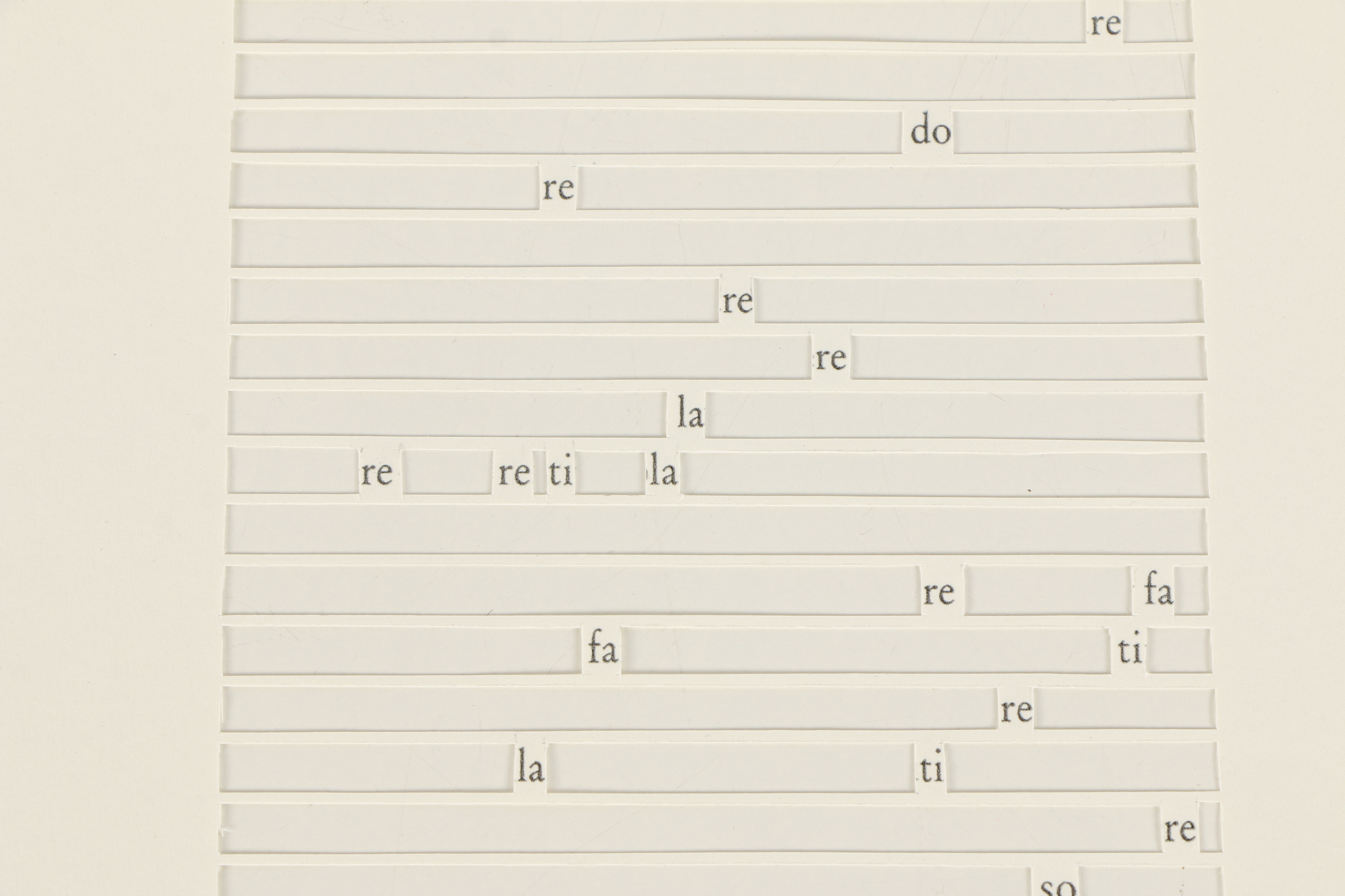 Jane Benson Hand-Cut Inkjet Print "A Little Ramble"