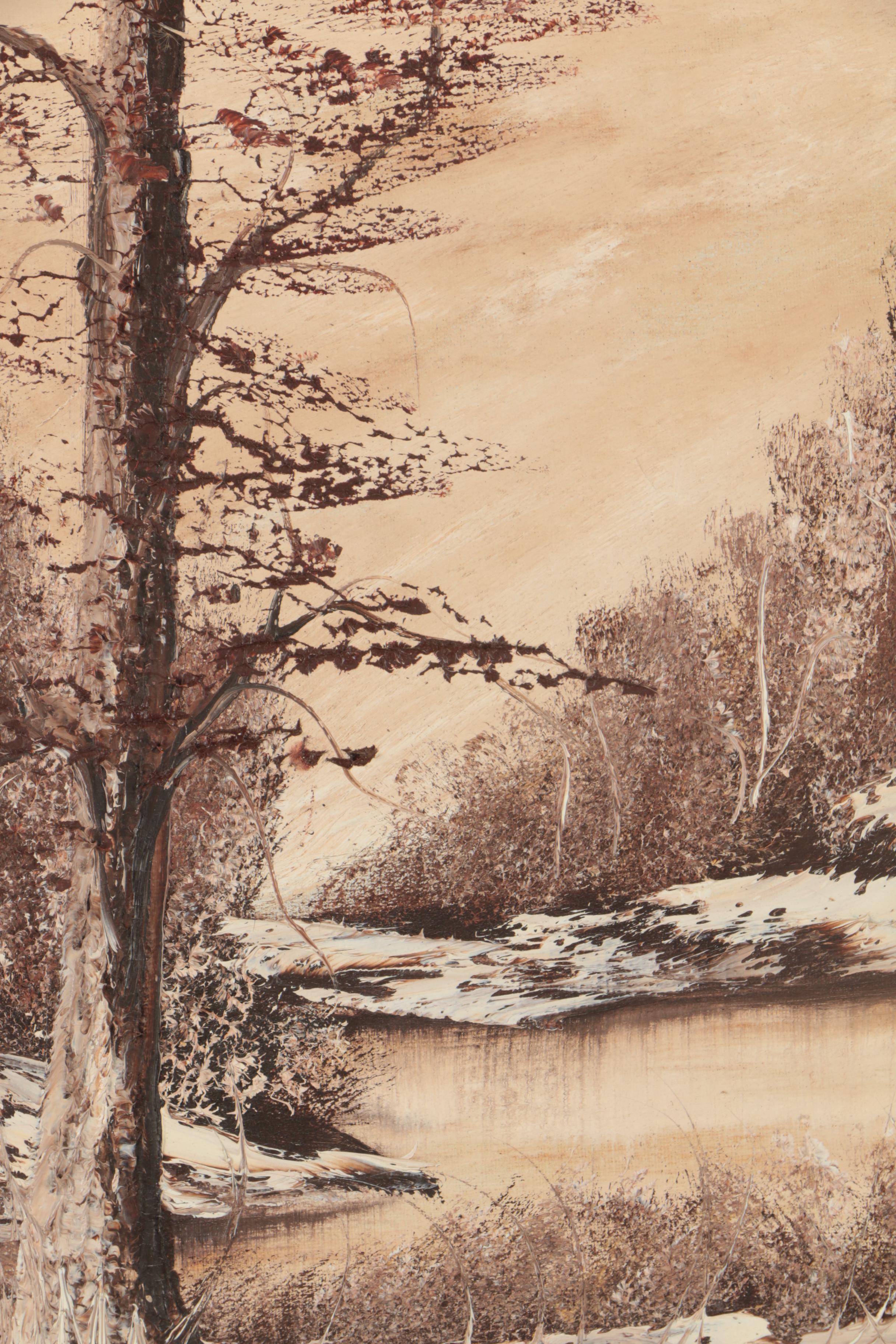 R. A. McIntyre Oil Paintings of Landscapes