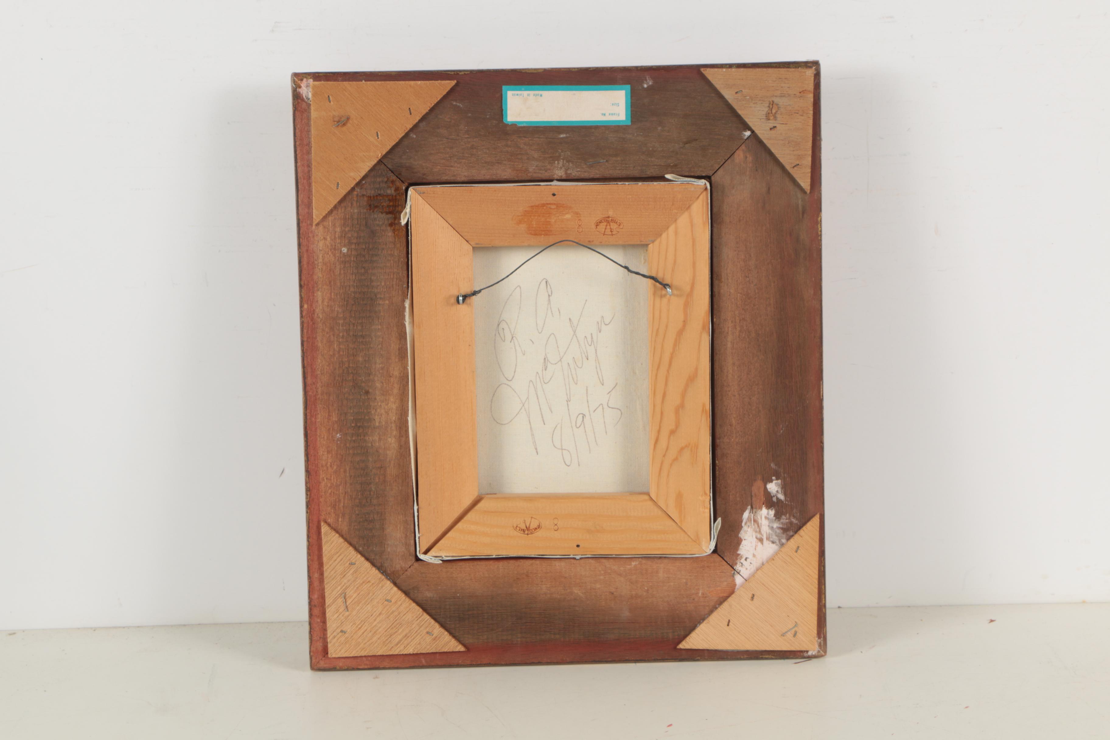 R. A. McIntyre Oil Paintings of Landscapes