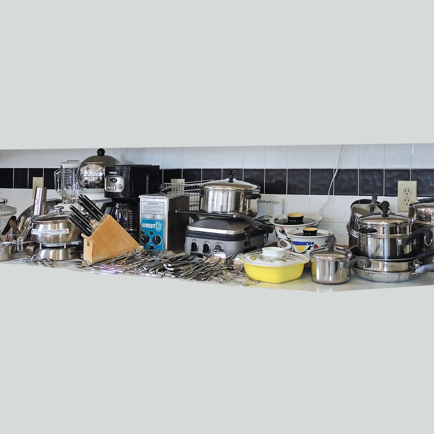 Kitchen Gadgets and Accessories including Farberware, George Briard and Henckels