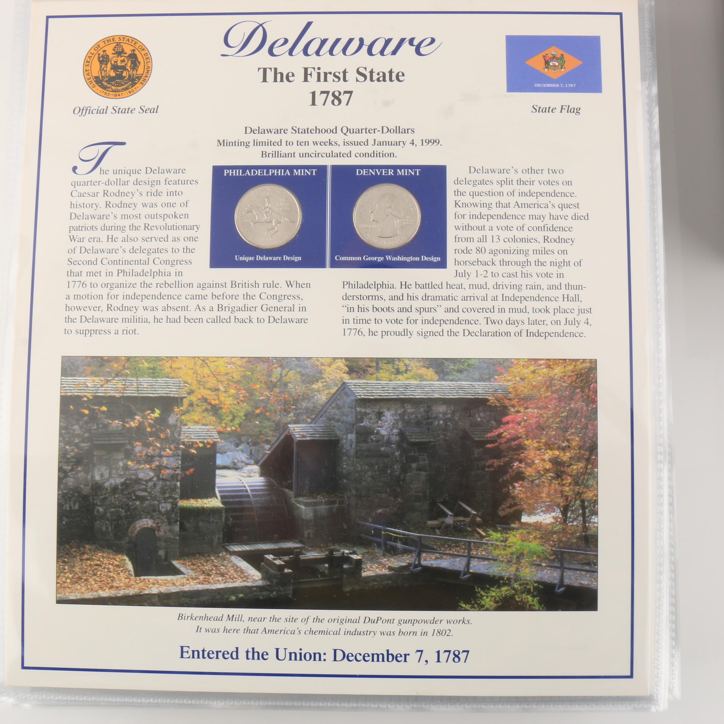 "Statehood Quarters Collection" Volumes I and II