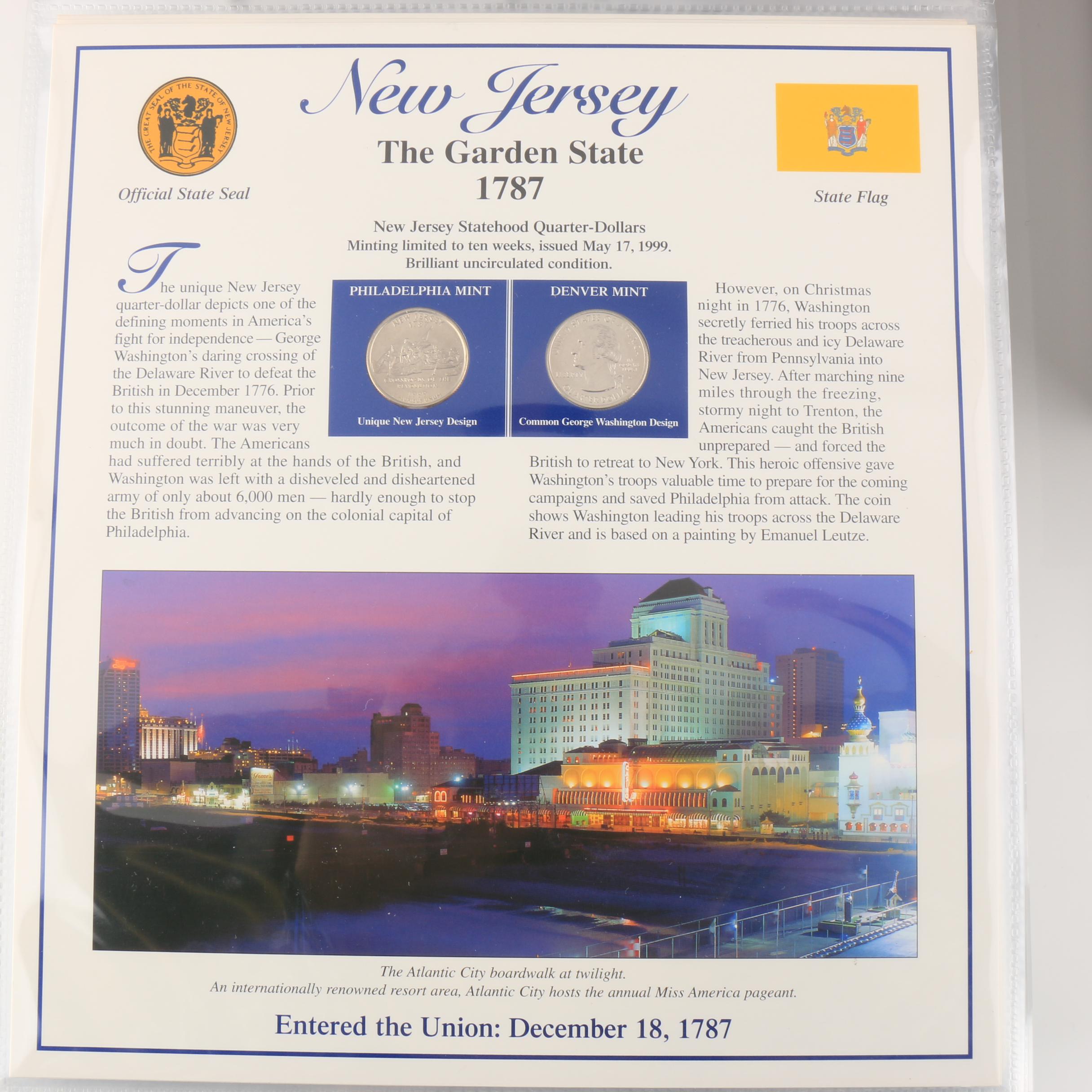 "Statehood Quarters Collection" Volumes I and II