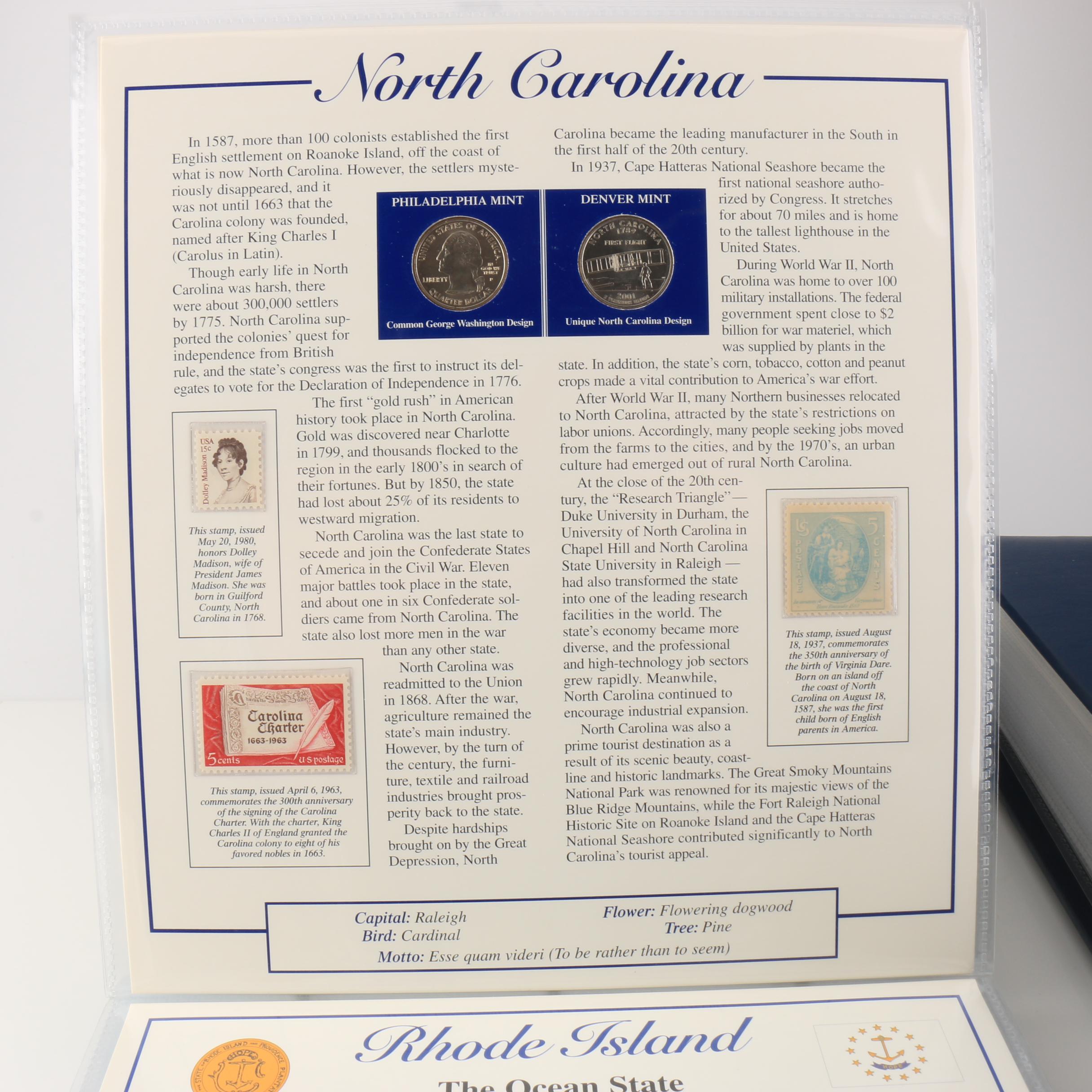 "Statehood Quarters Collection" Volumes I and II