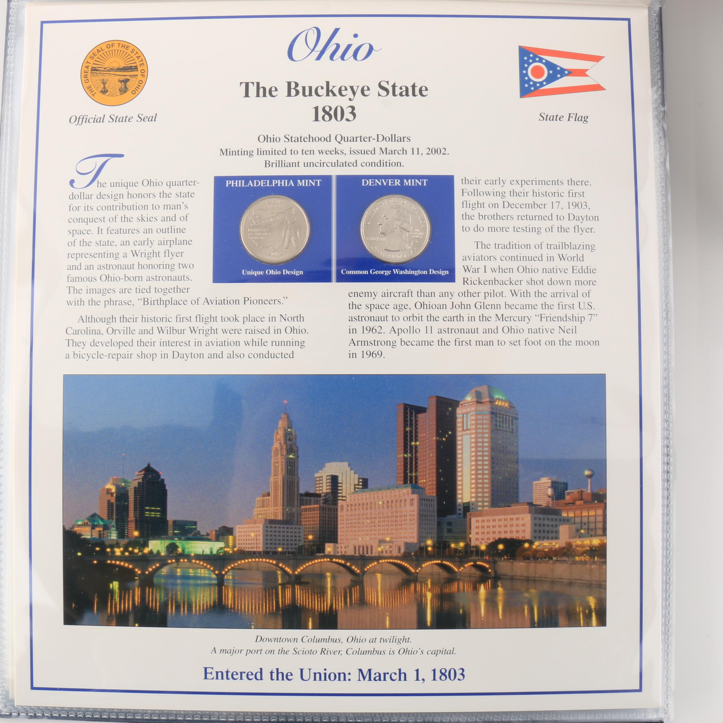 "Statehood Quarters Collection" Volumes I and II