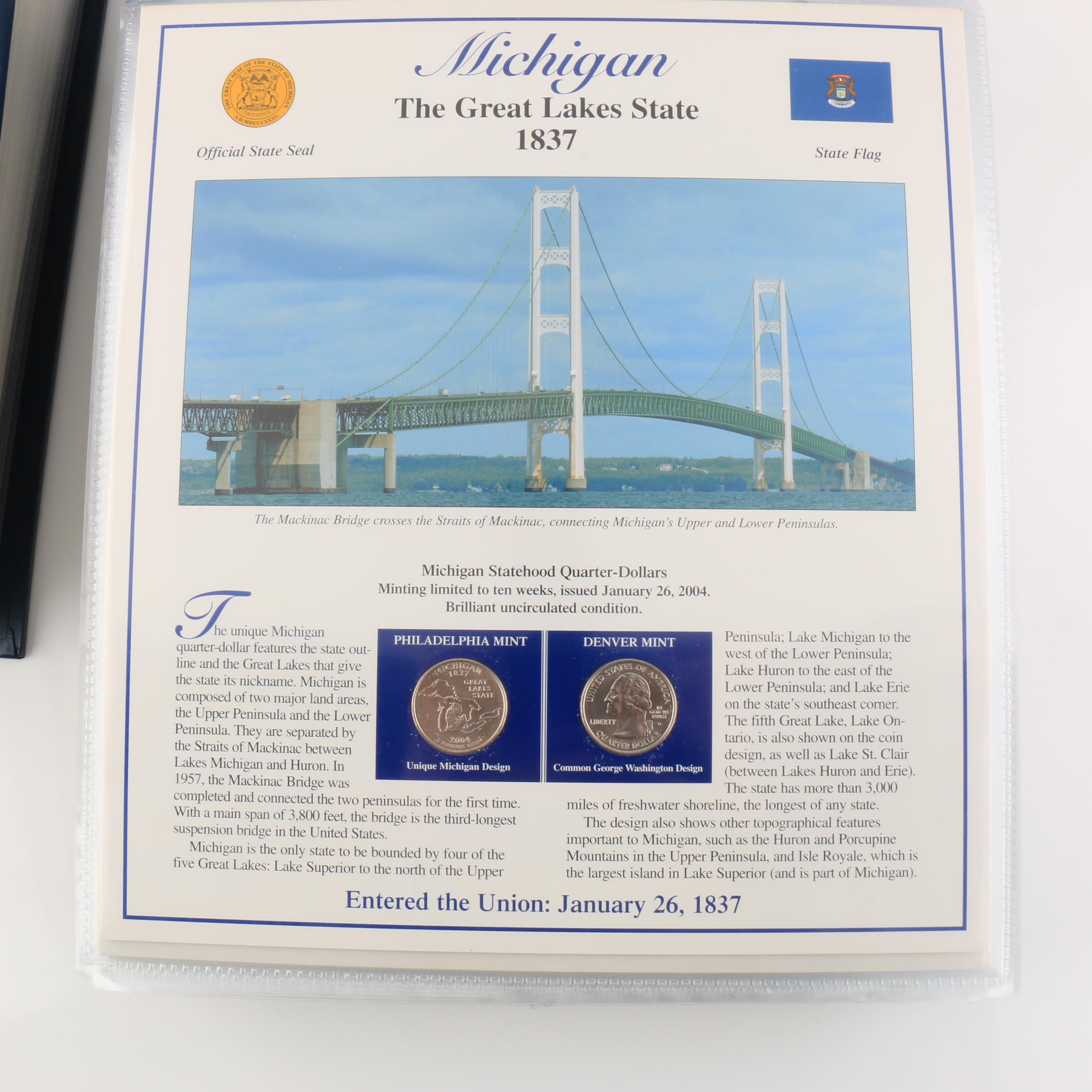 "Statehood Quarters Collection" Volumes I and II