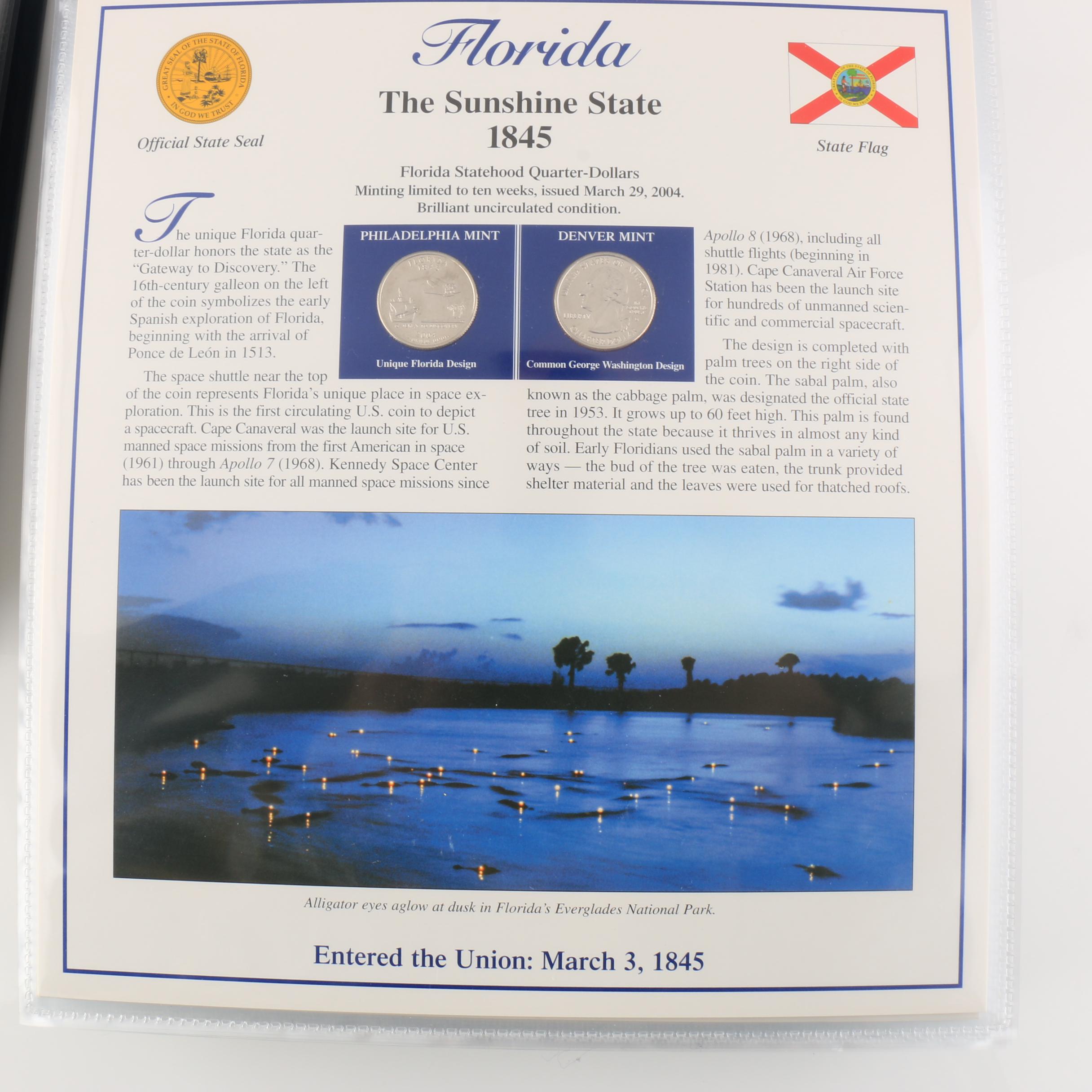 "Statehood Quarters Collection" Volumes I and II