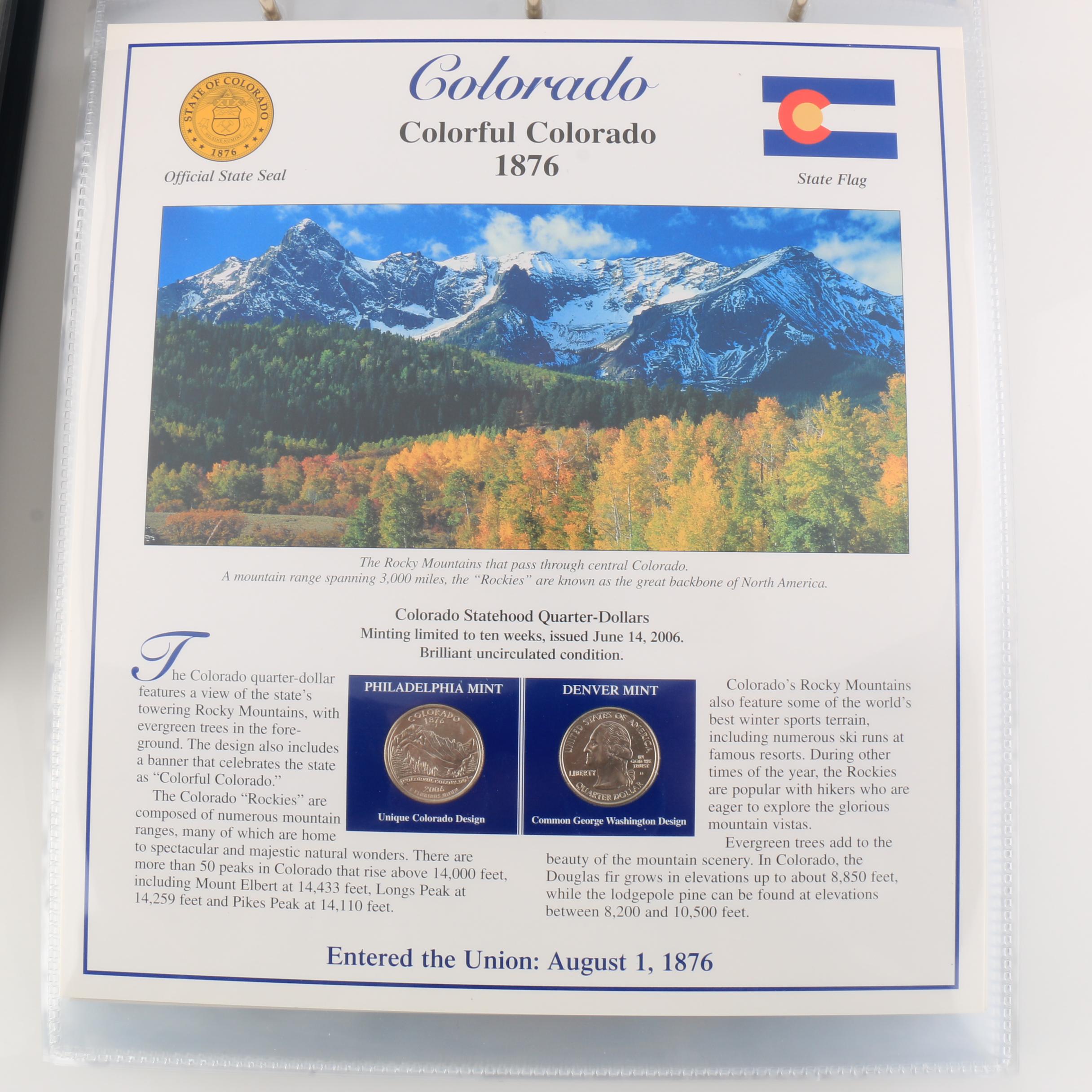 "Statehood Quarters Collection" Volumes I and II