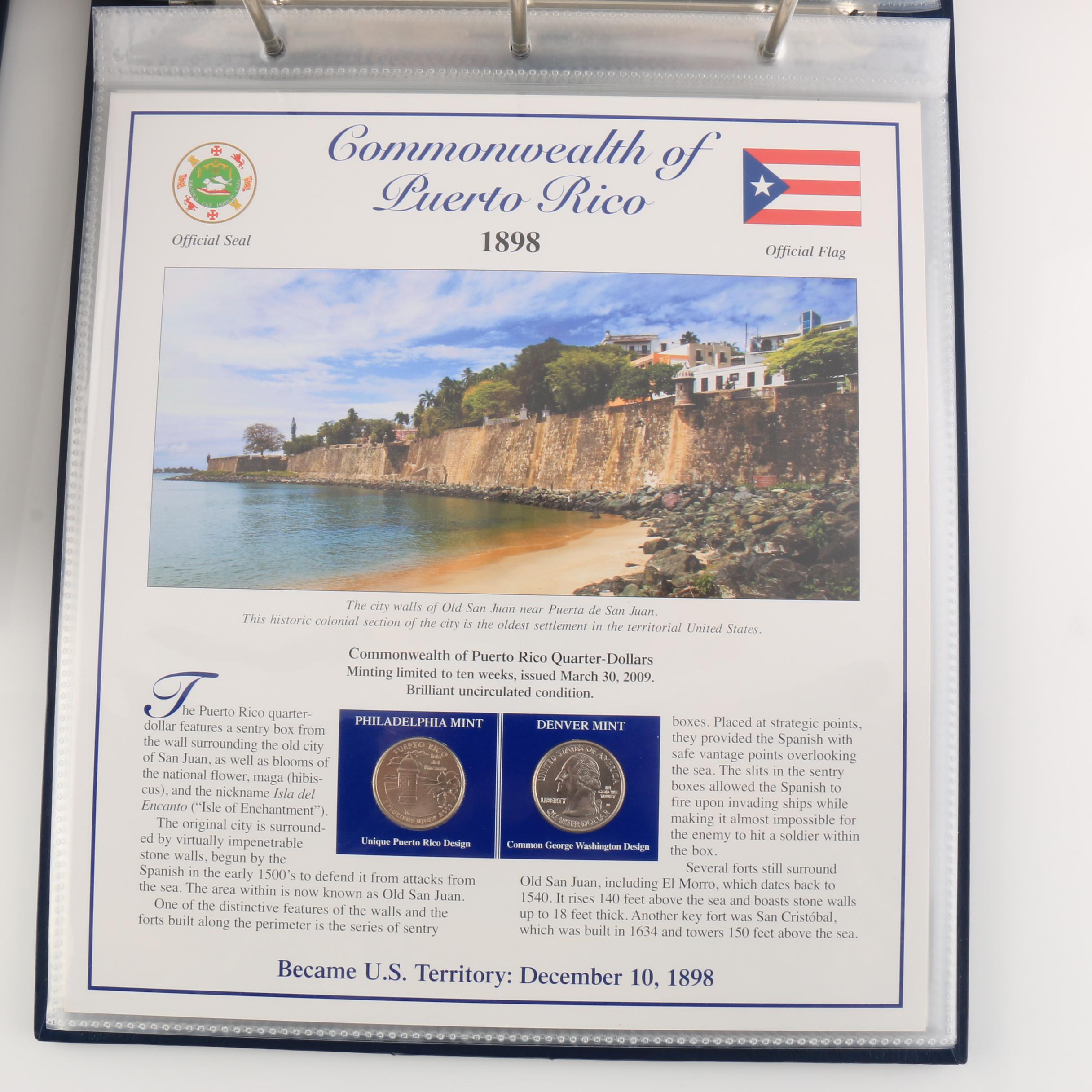 "Statehood Quarters Collection" Volumes I and II