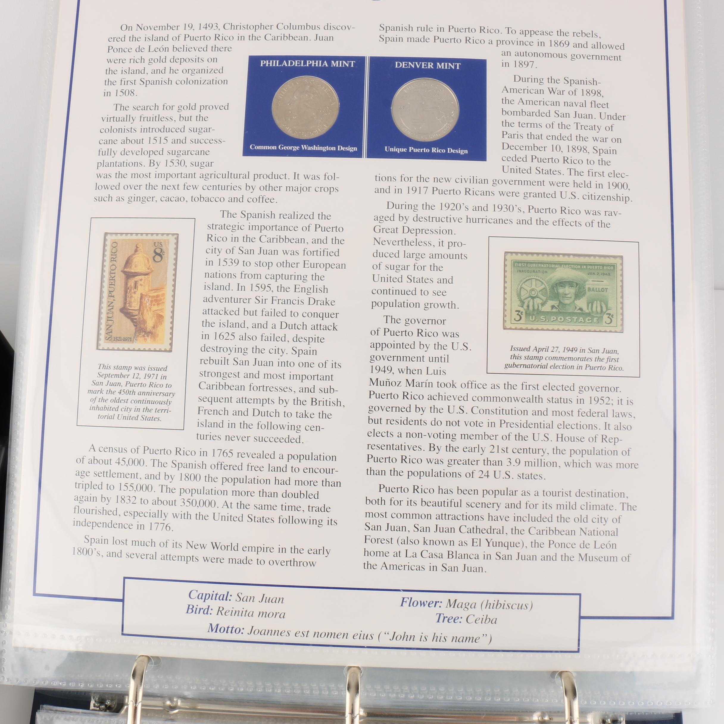 "Statehood Quarters Collection" Volumes I and II