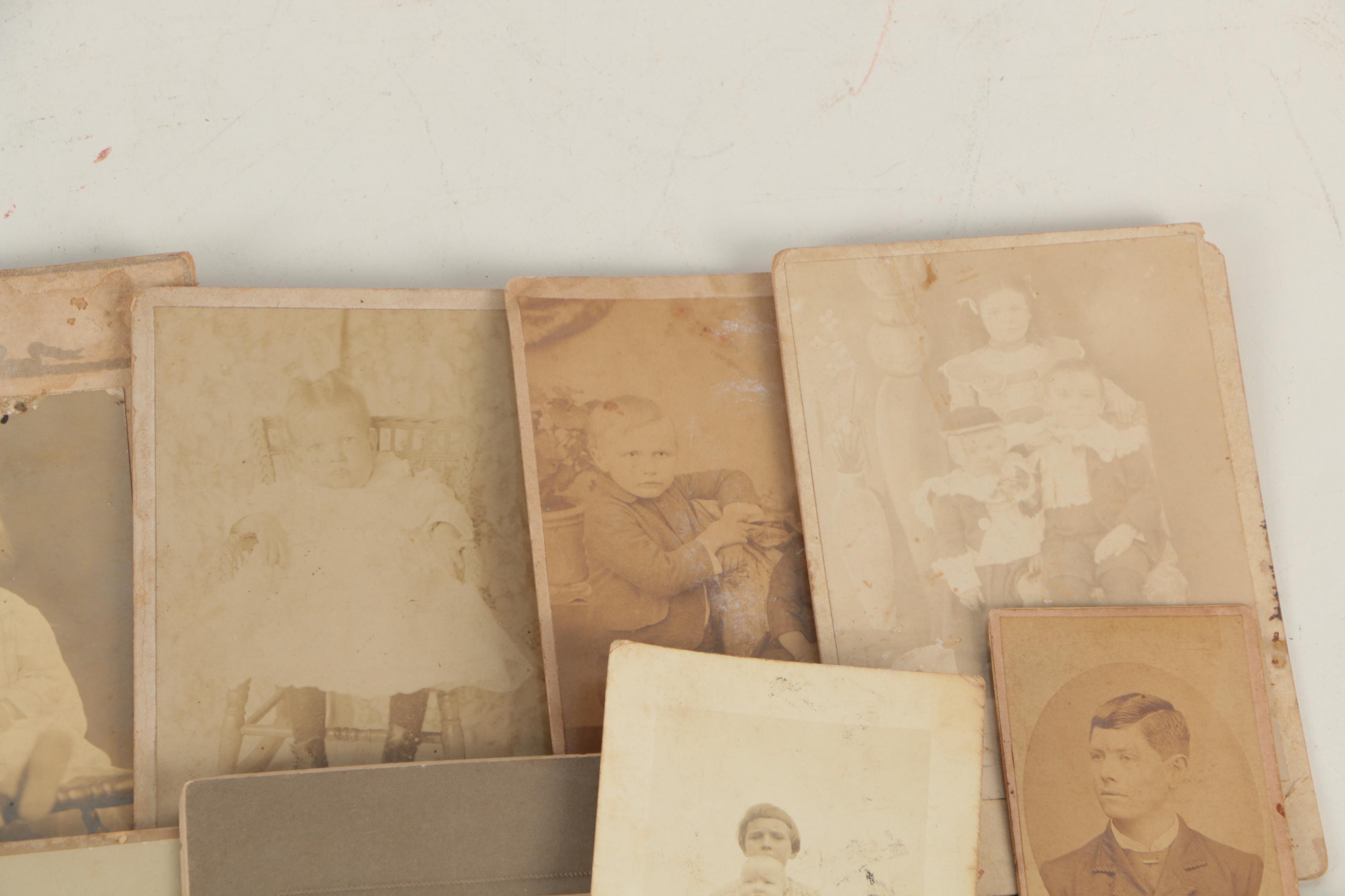 Antique Silver Print Carte de Visite, Cabinet Cards, and Photographs