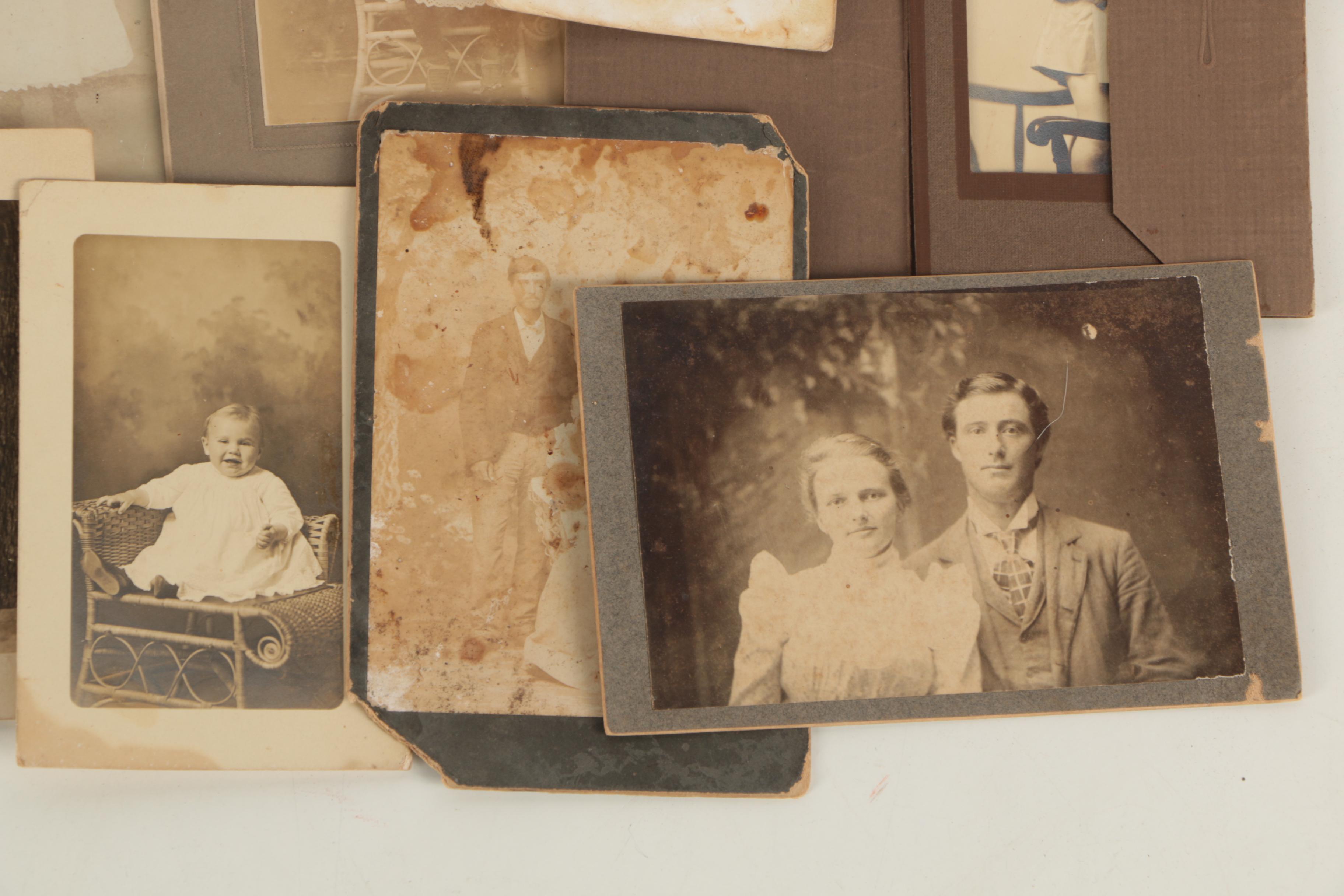 Antique Silver Print Carte de Visite, Cabinet Cards, and Photographs