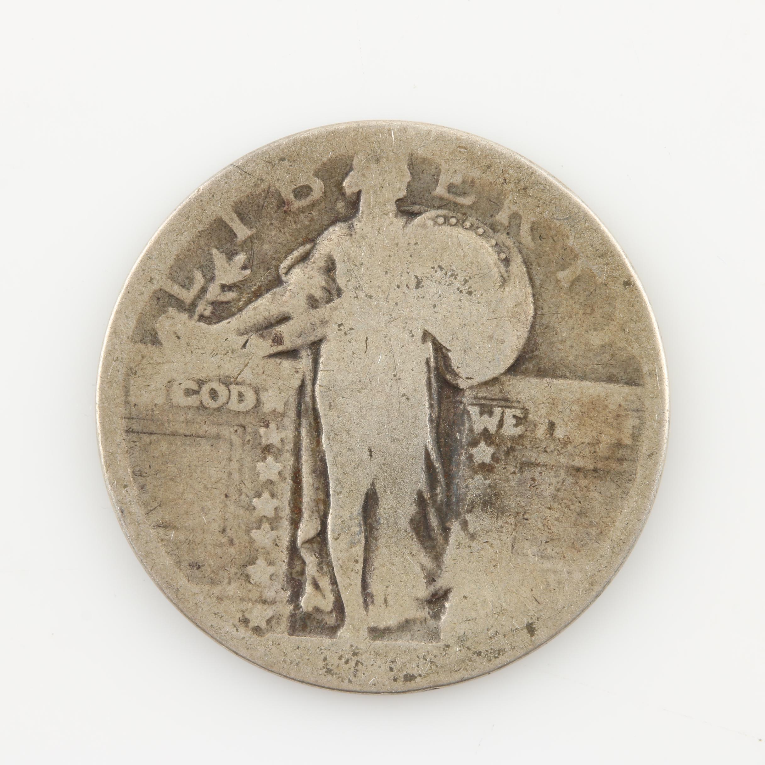 Group of Antique and Vintage U.S. Silver Dimes and Silver Quarters