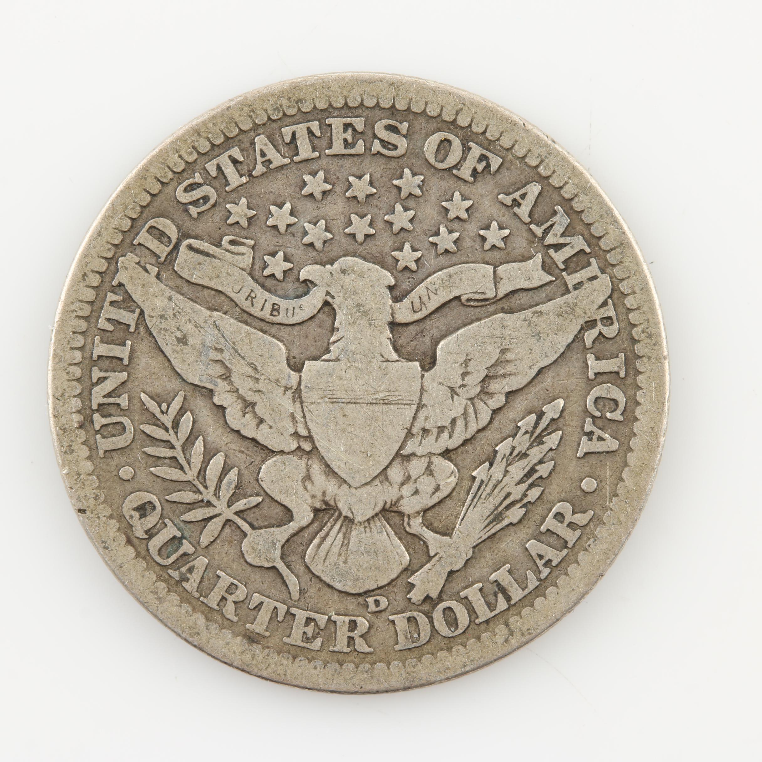 Group of Antique and Vintage U.S. Silver Dimes and Silver Quarters