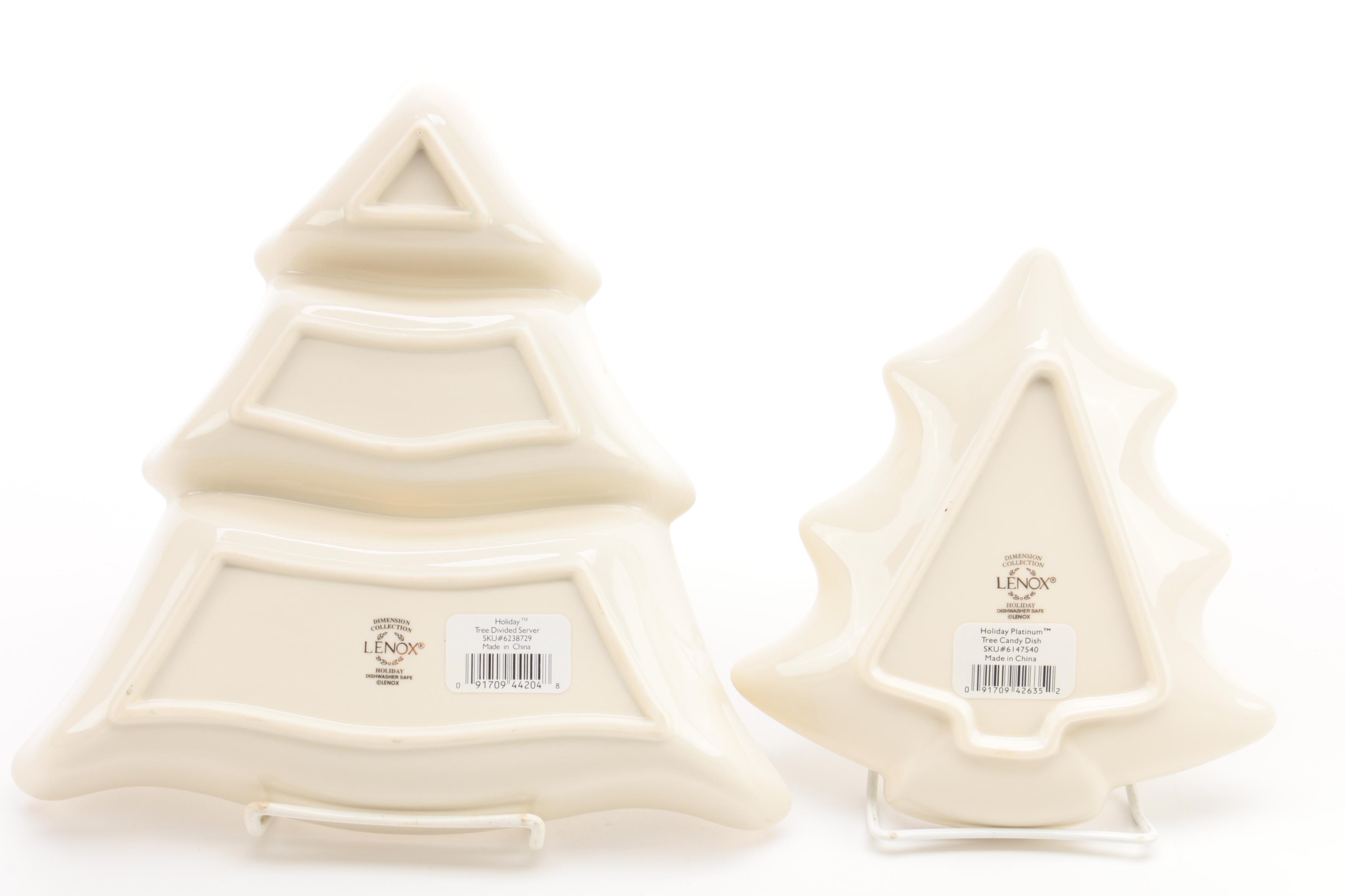 Lenox "Holiday" Porcelain Serveware