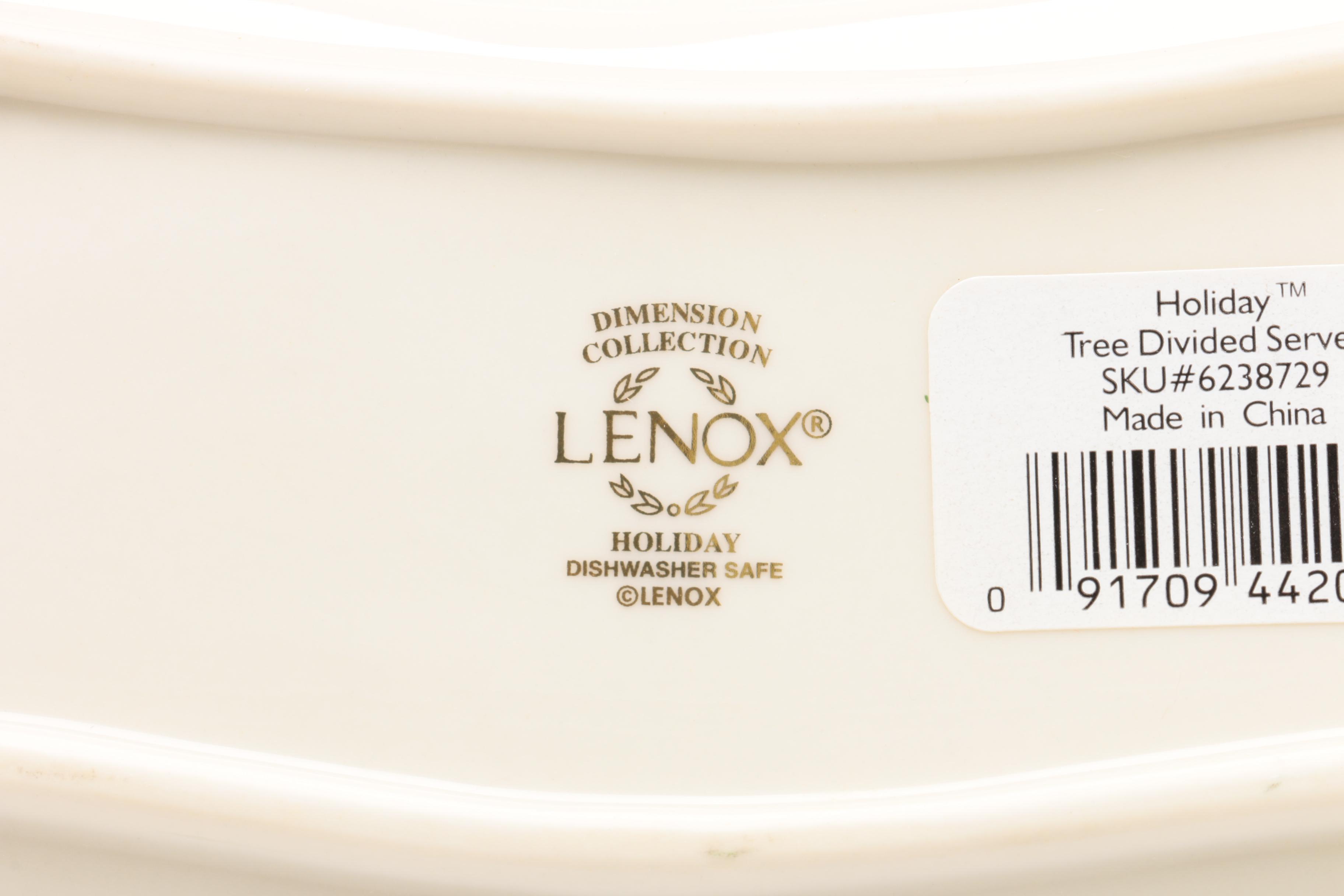 Lenox "Holiday" Porcelain Serveware