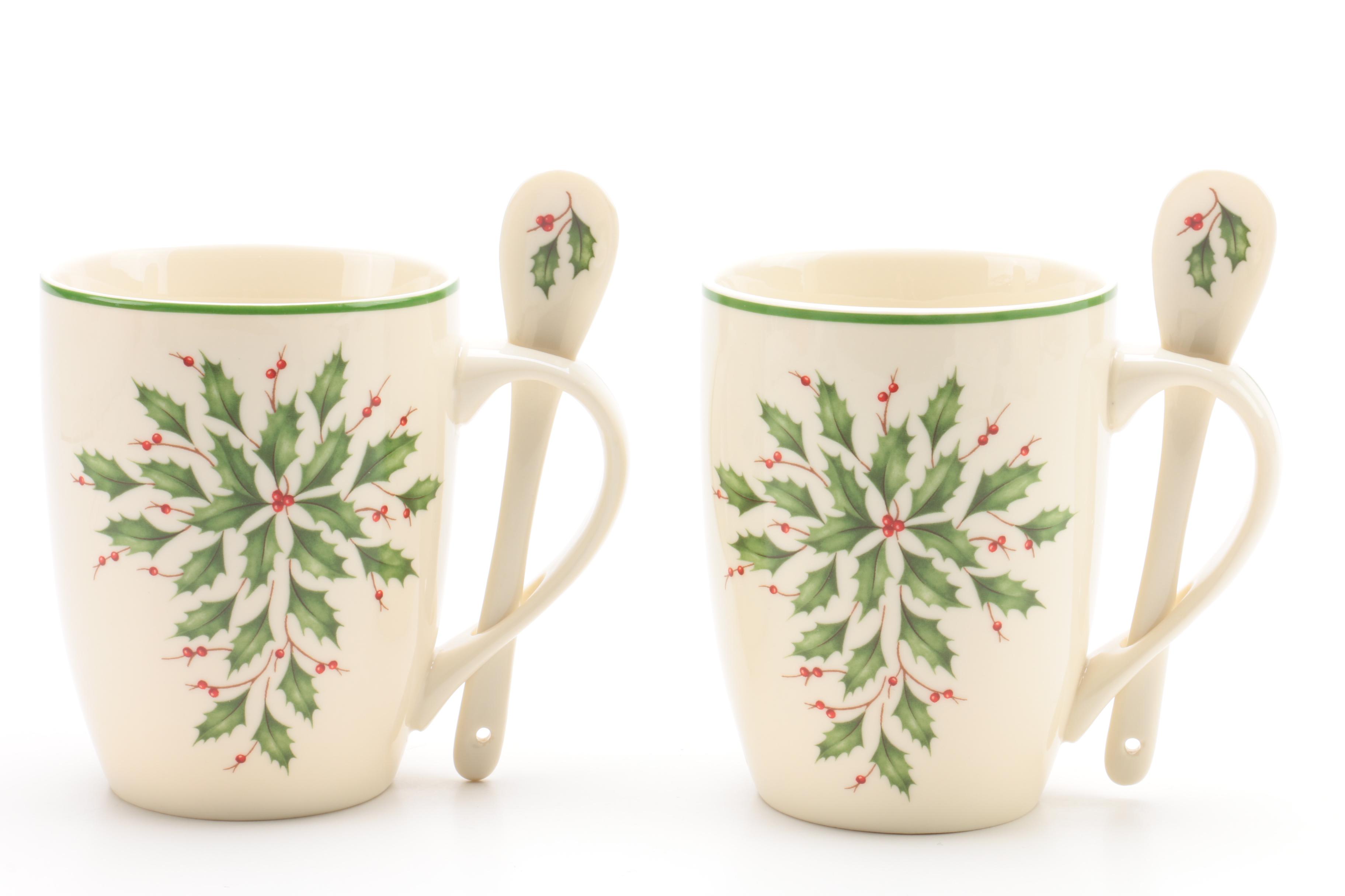 Lenox "Holiday" Porcelain Serveware