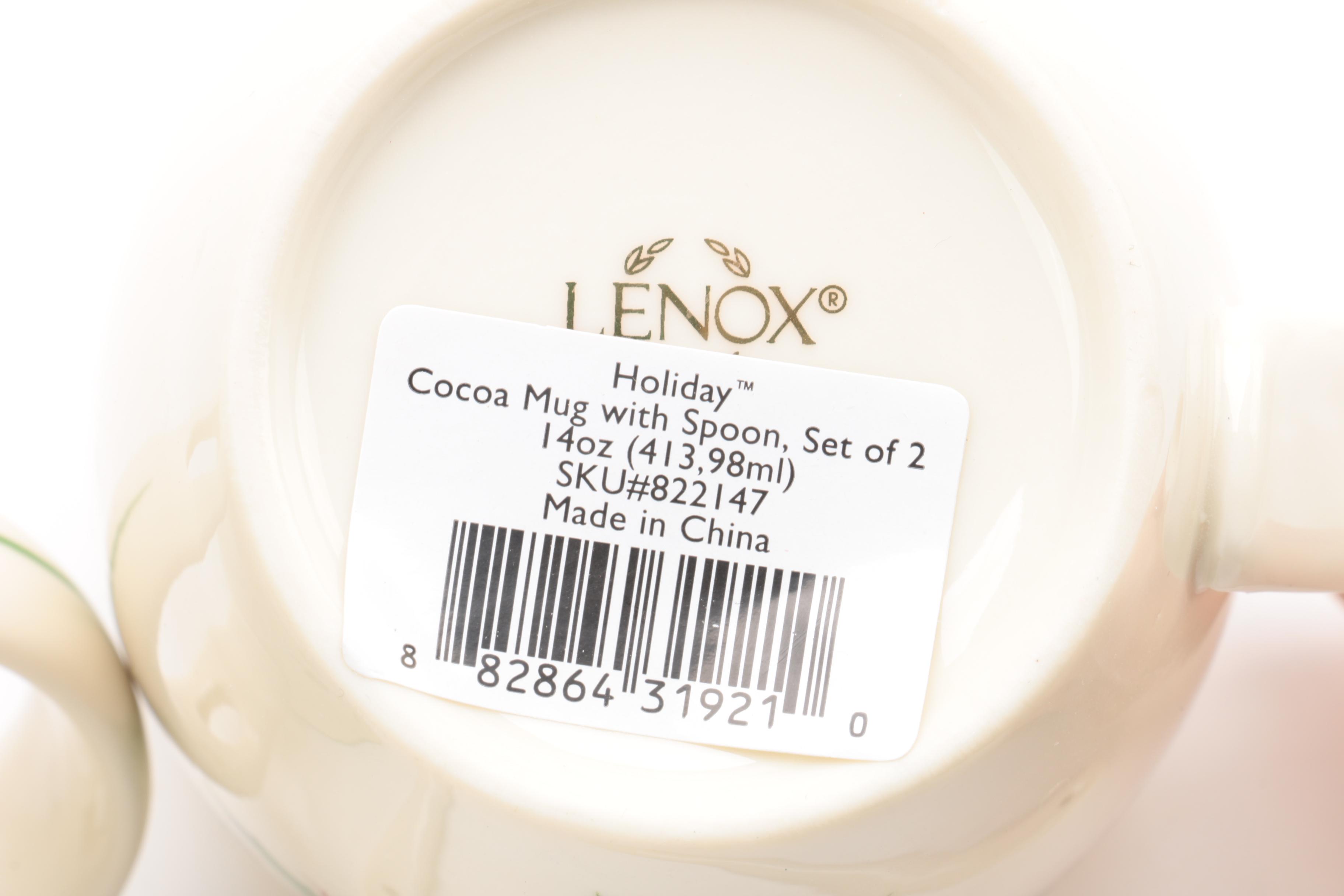 Lenox "Holiday" Porcelain Serveware
