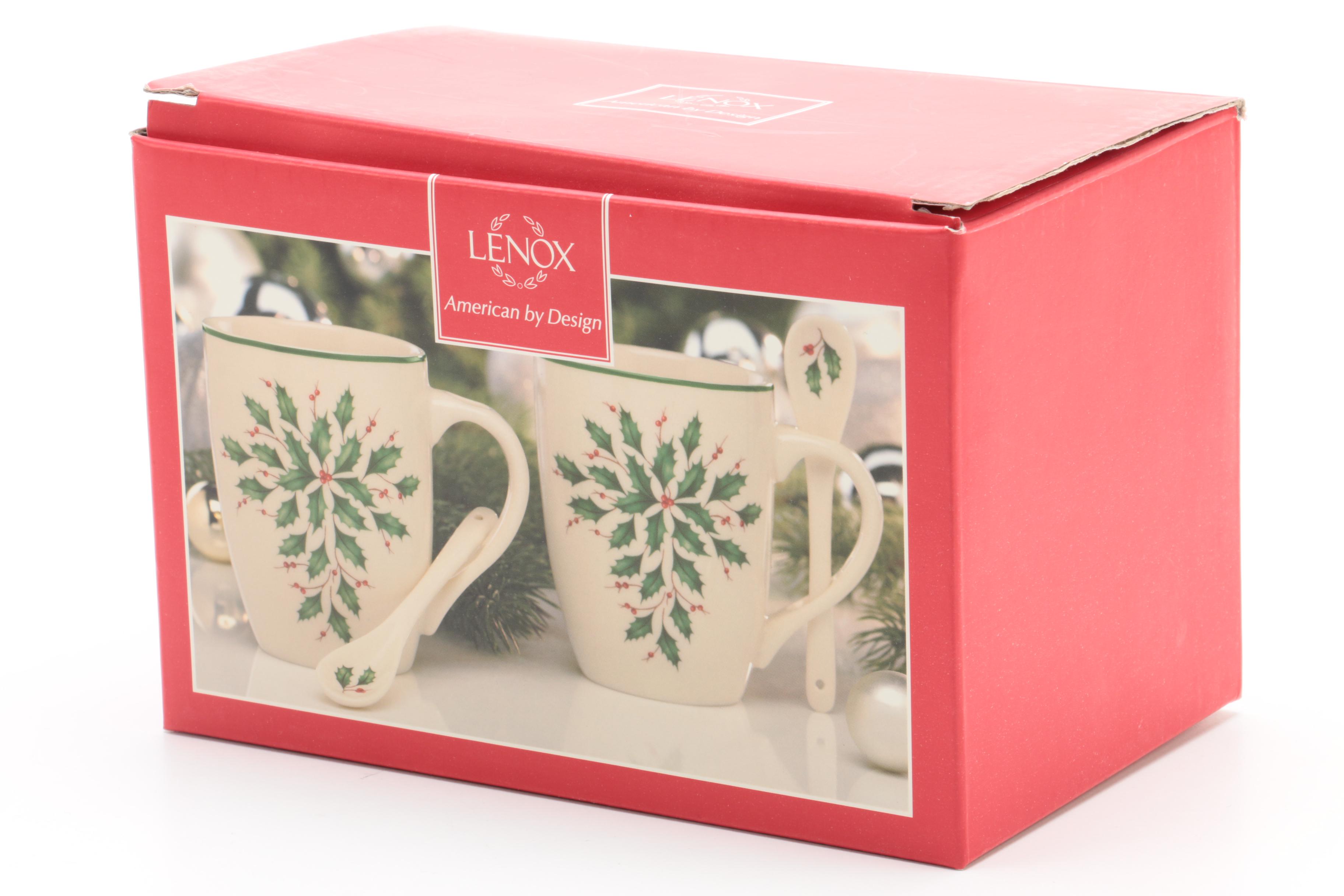 Lenox "Holiday" Porcelain Serveware