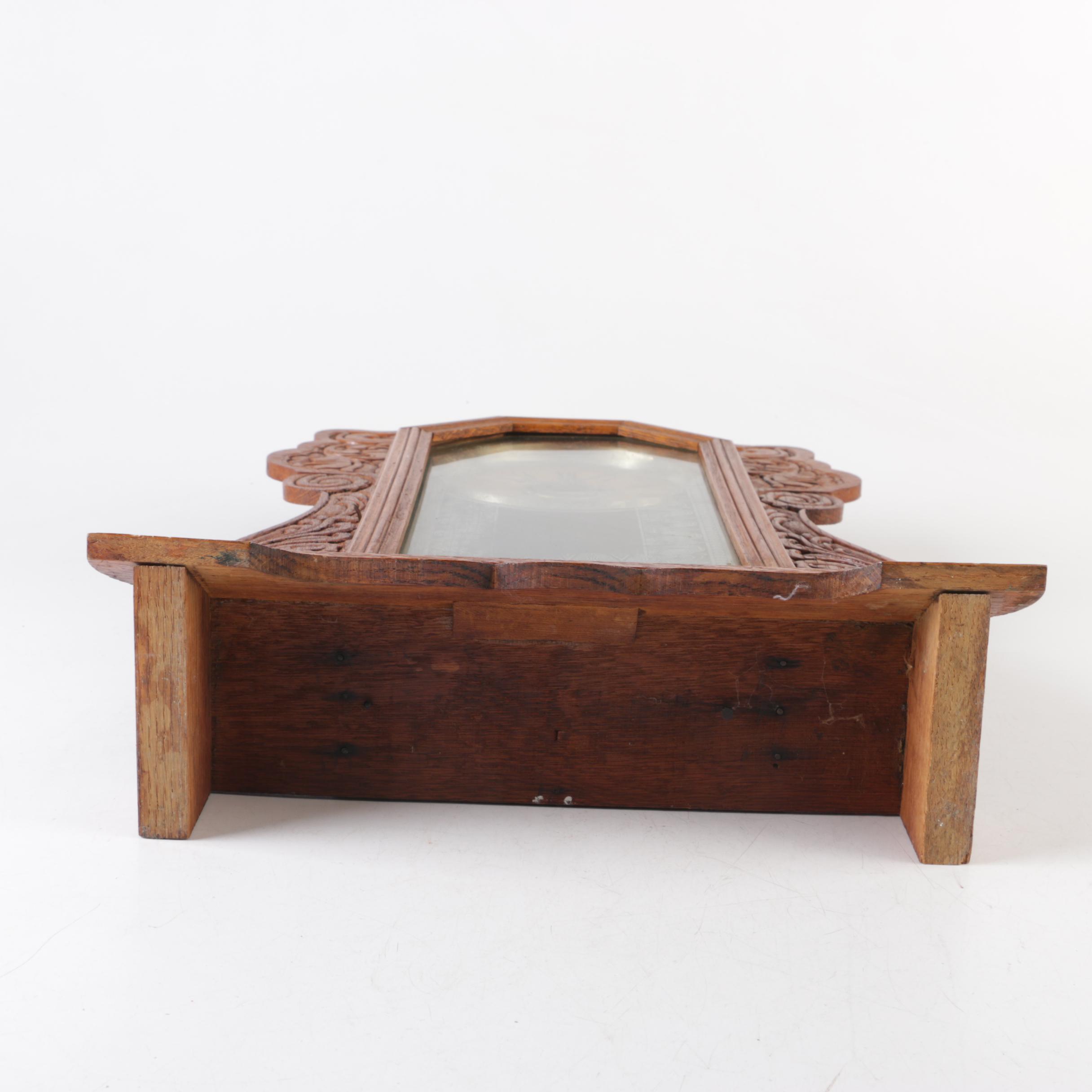 19th Century Ansonia Gingerbread Mantle Clock